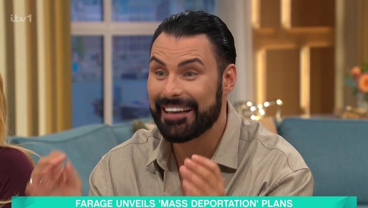 Rylan Clark shares his thoughts on migration live on This Morning.