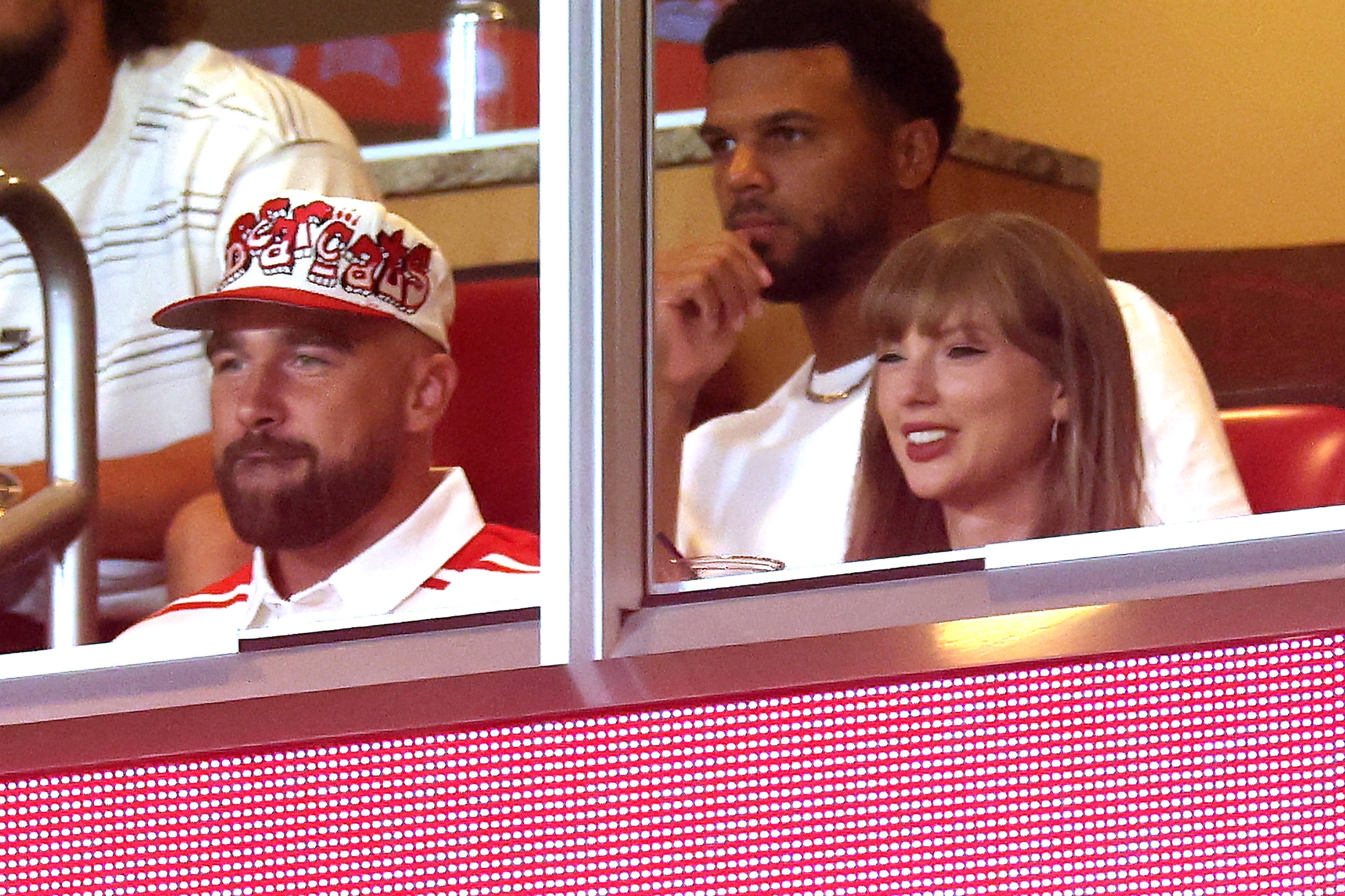 Travis Kelce, the new fiance of Taylor Swift, and the Kansas City Chiefs will face the Los Angeles Chargers in Sao Paulo, Brazil, on Friday.