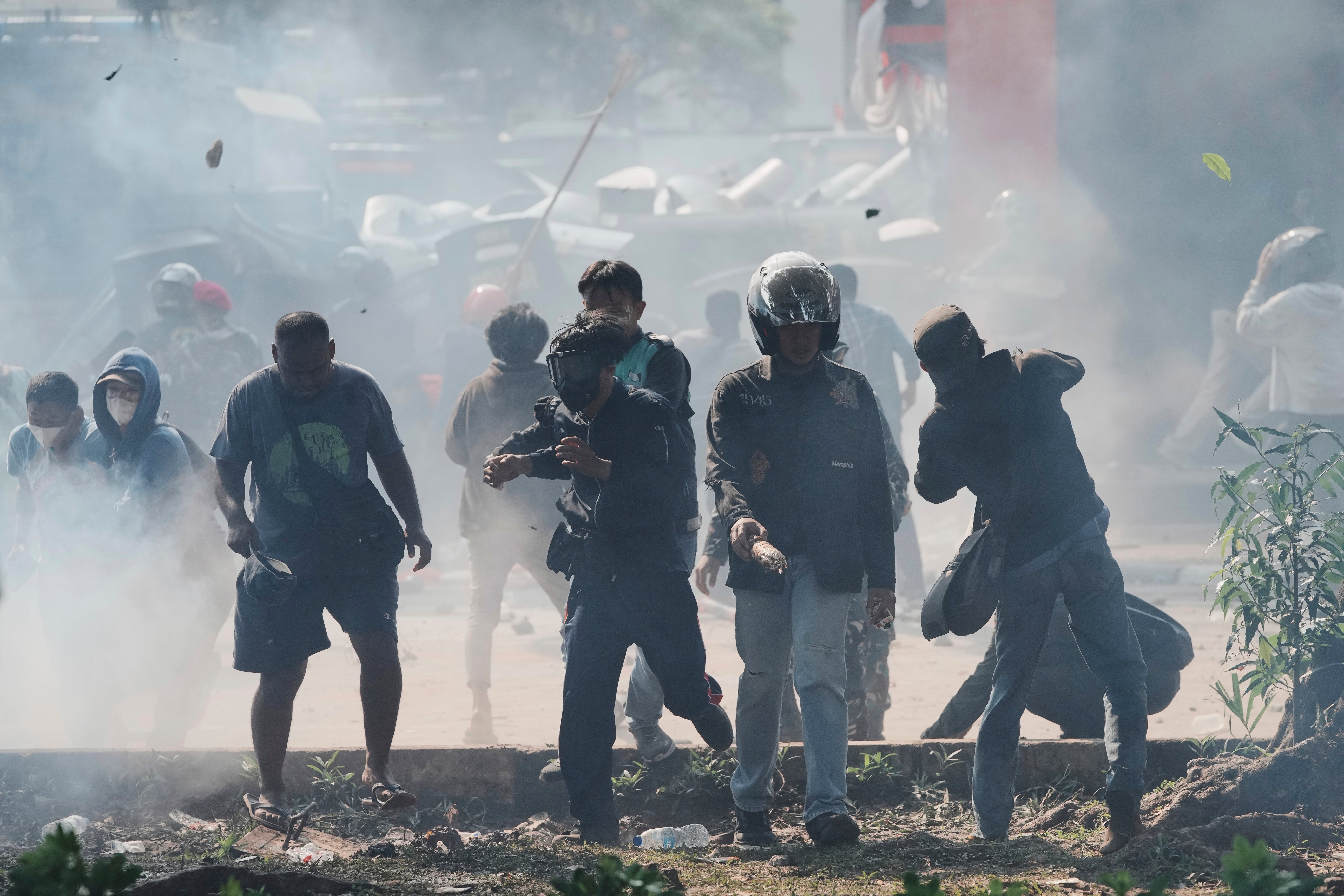 Students vow continued protests, gathering outside police headquarters to demand accountability and an end to brutality
