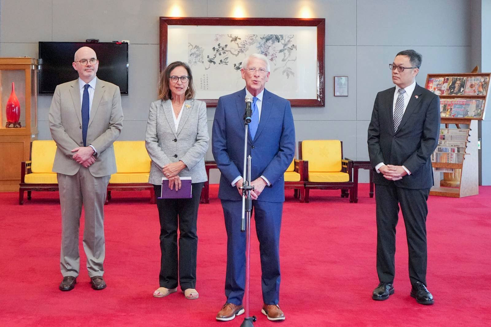 Taiwan US China Senators Visit