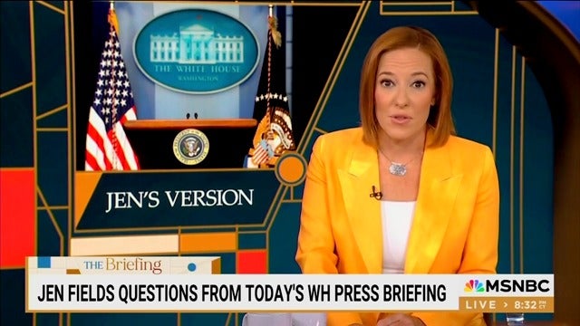 MSNBC host Jen Psaki fired back at MAGA critics who have attacked her for saying ‘prayer is not freaking enough’ in the wake of the Minneapolis school shooting.
