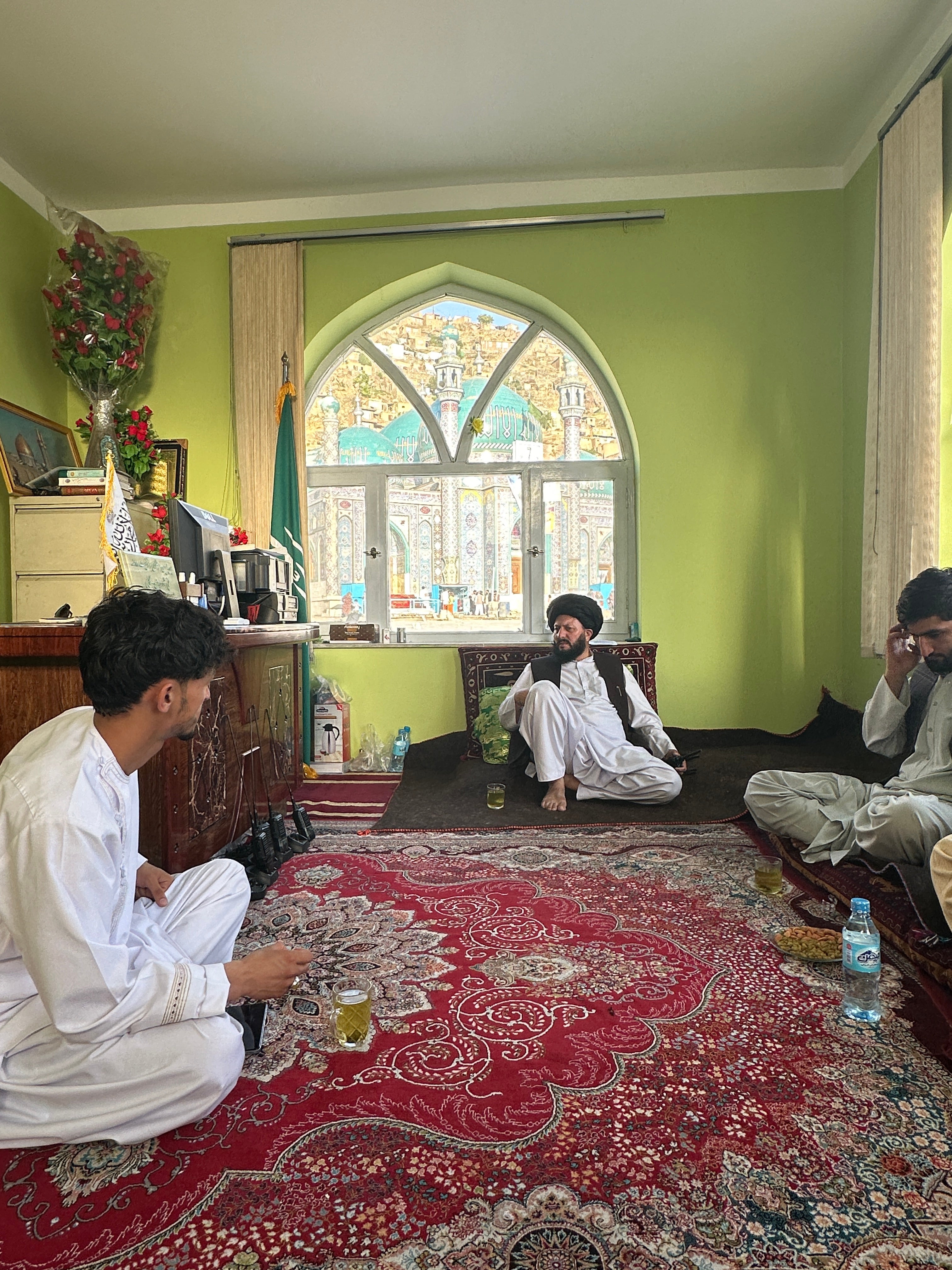 Arjun met with key members of the Shia religious denomination in Kabul, Afghanistan.