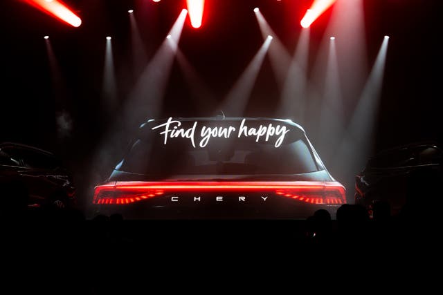 <p>Chery comes from the word cheery and aims make UK buyers happy by taking on Volkswagen</p>