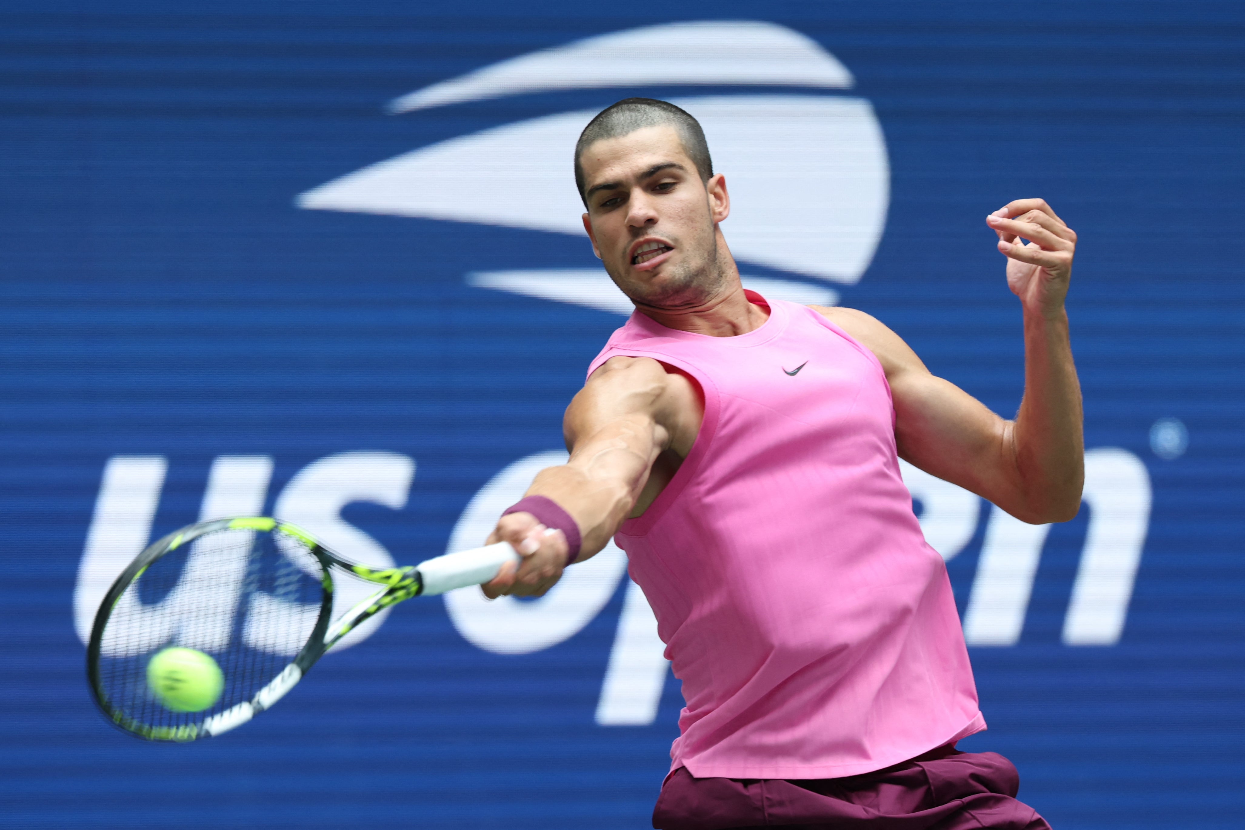Carlos Alcaraz suffers injury scare but powers through to progress in US Open