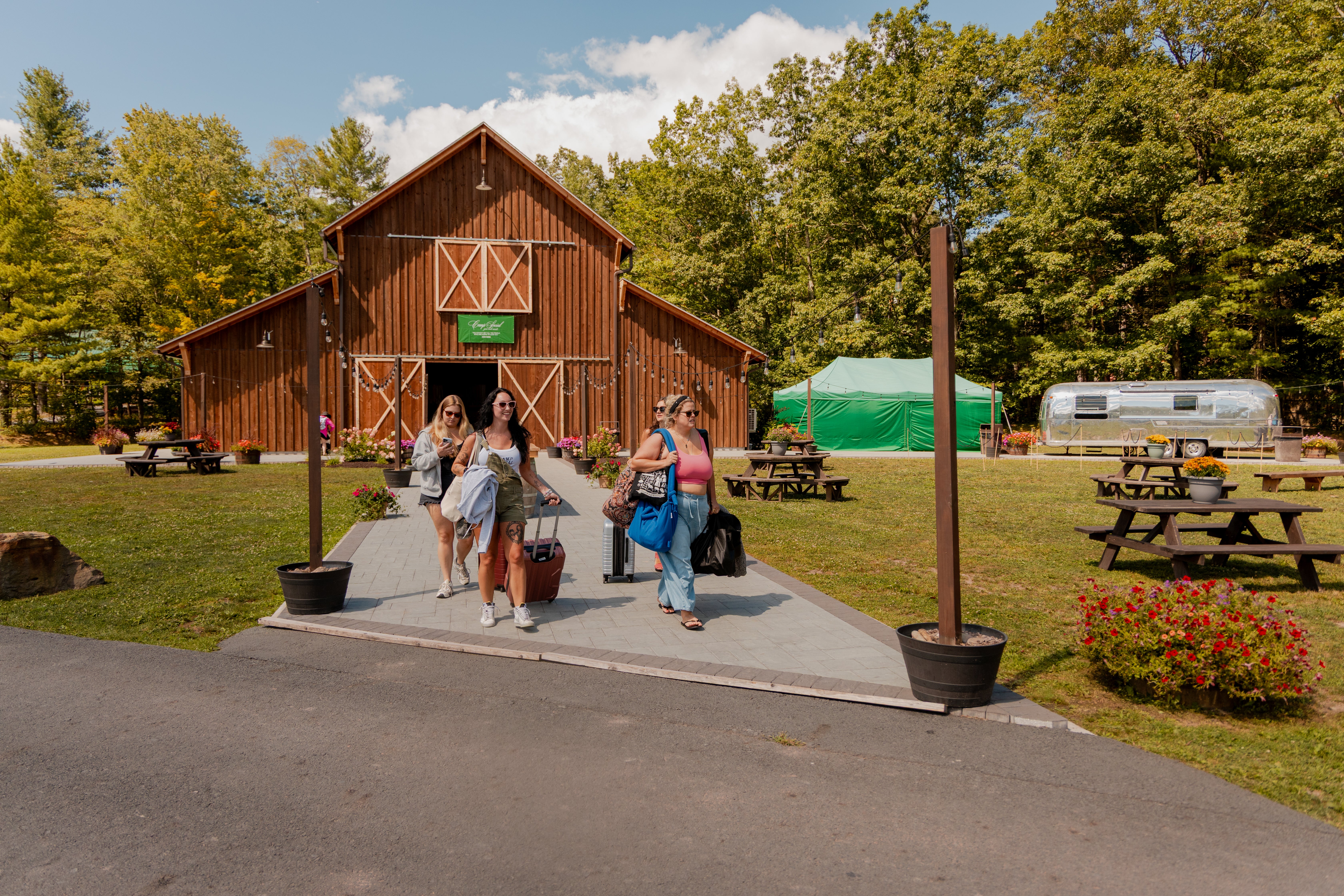 Camp Social is held just outside the Pocono Mountains — in Equinunk, Pennsylvania