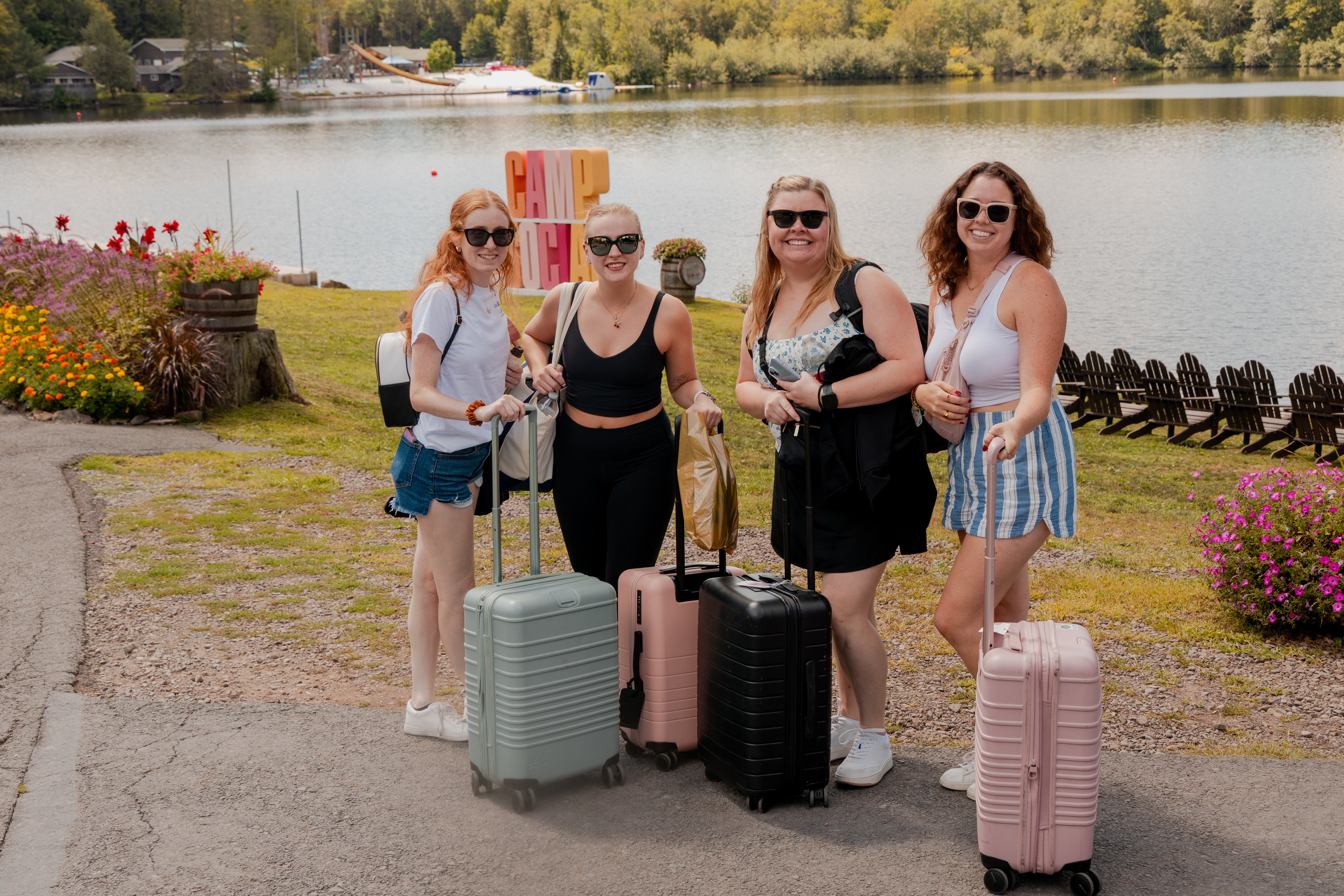 Camp Social hosts women ages 21 and older and bunks them by age
