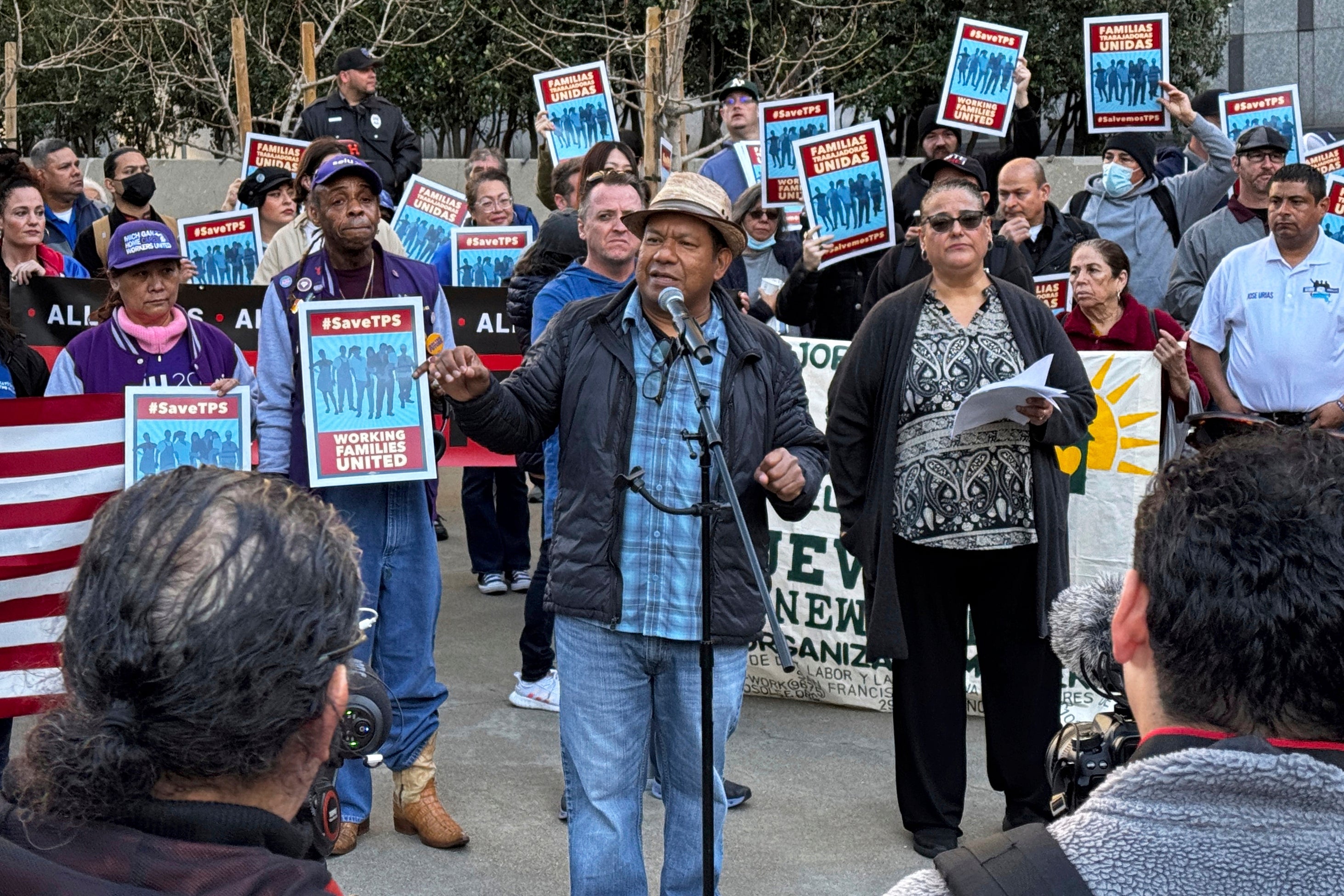 Trump loses another court fight as his push to remove legal status for 600,000 migrants is put on hold