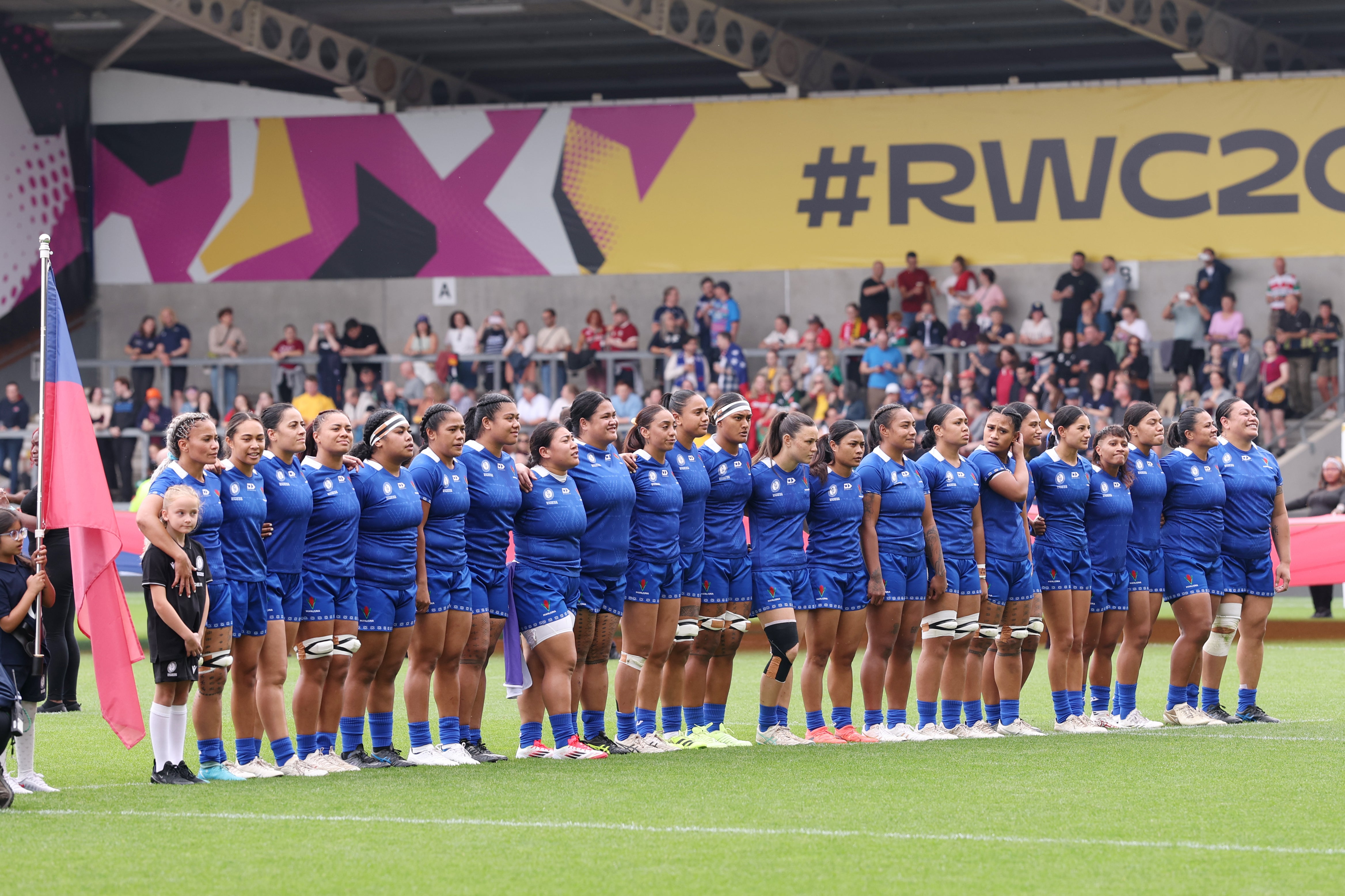 Samoa’s squad of amateurs face a mighty challenge against World Cup favourites England