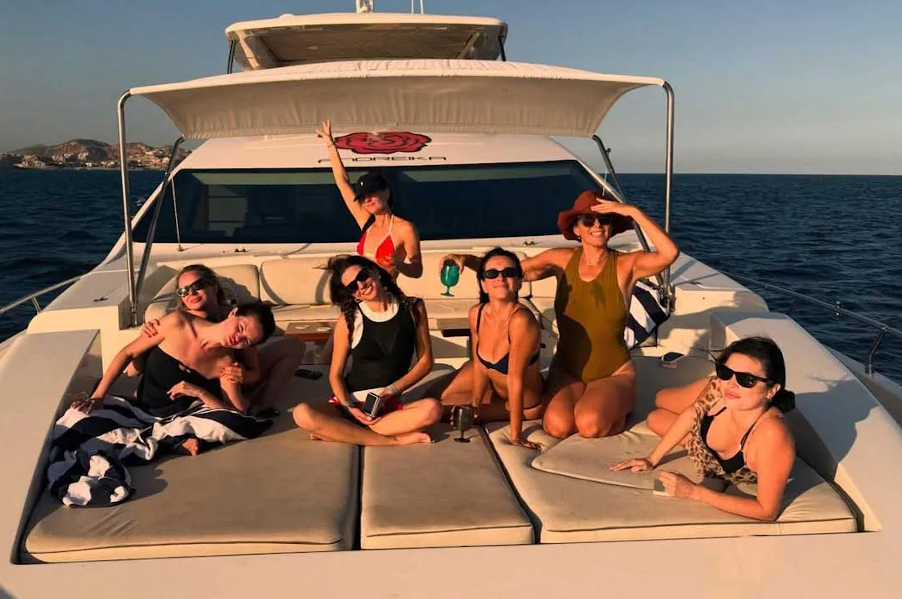 Selena Gomez and friends on her bachelorette trip in Cabo San Lucas, Mexico