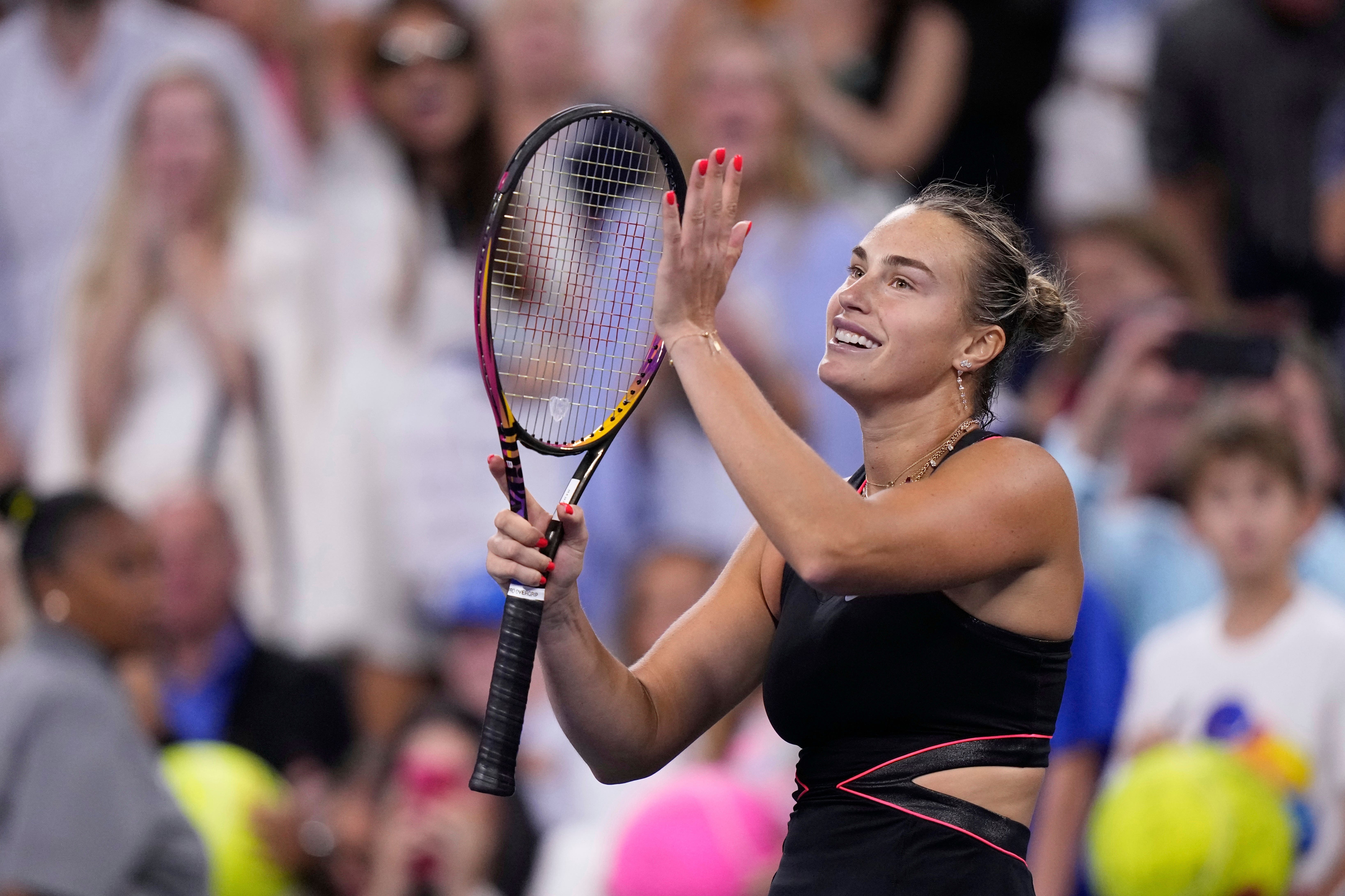 Aryna Sabalenka gets measure of revenge with win over Leylah Fernandez