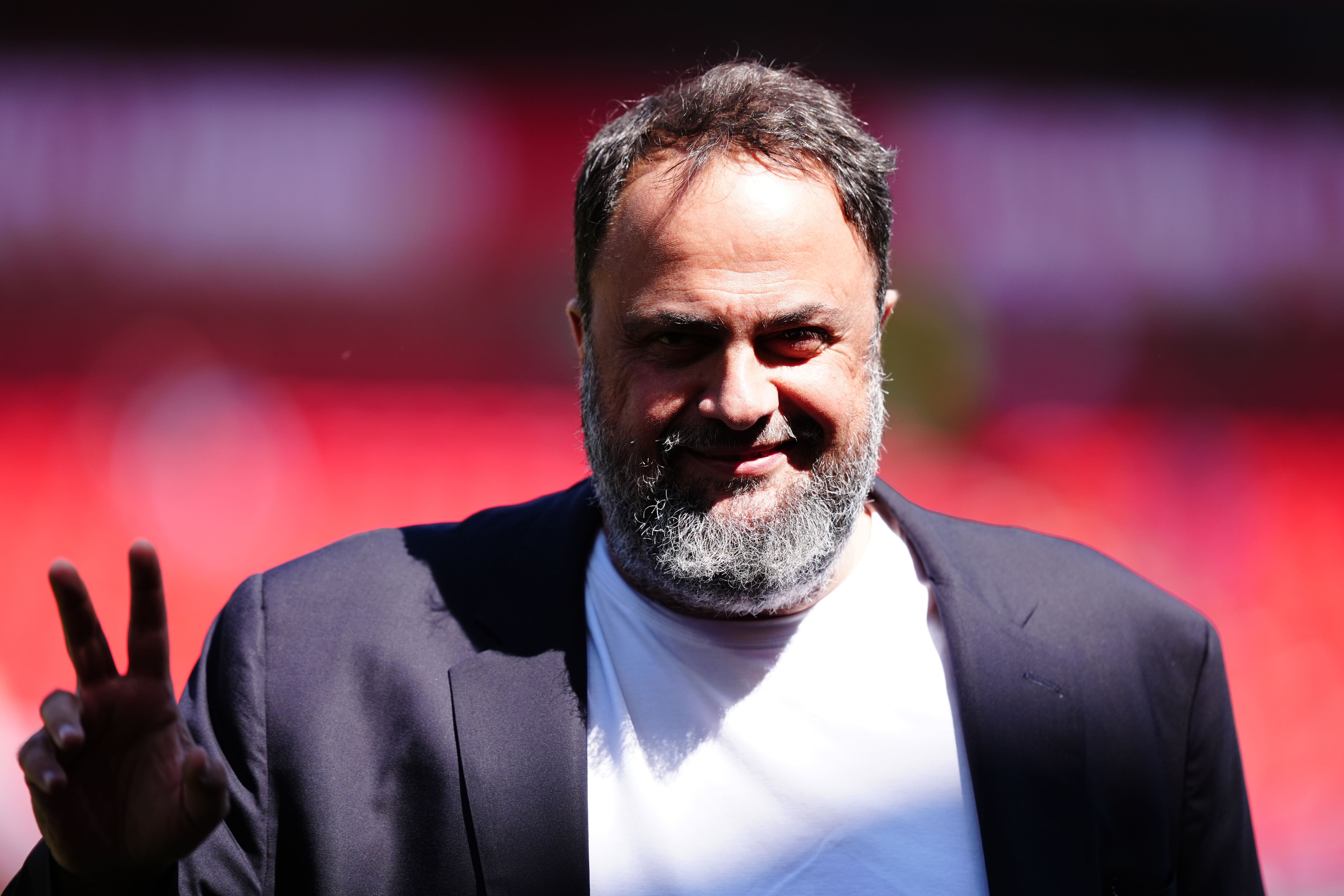 Nottingham Forest owner Evangelos Marinakis targets Europa League success