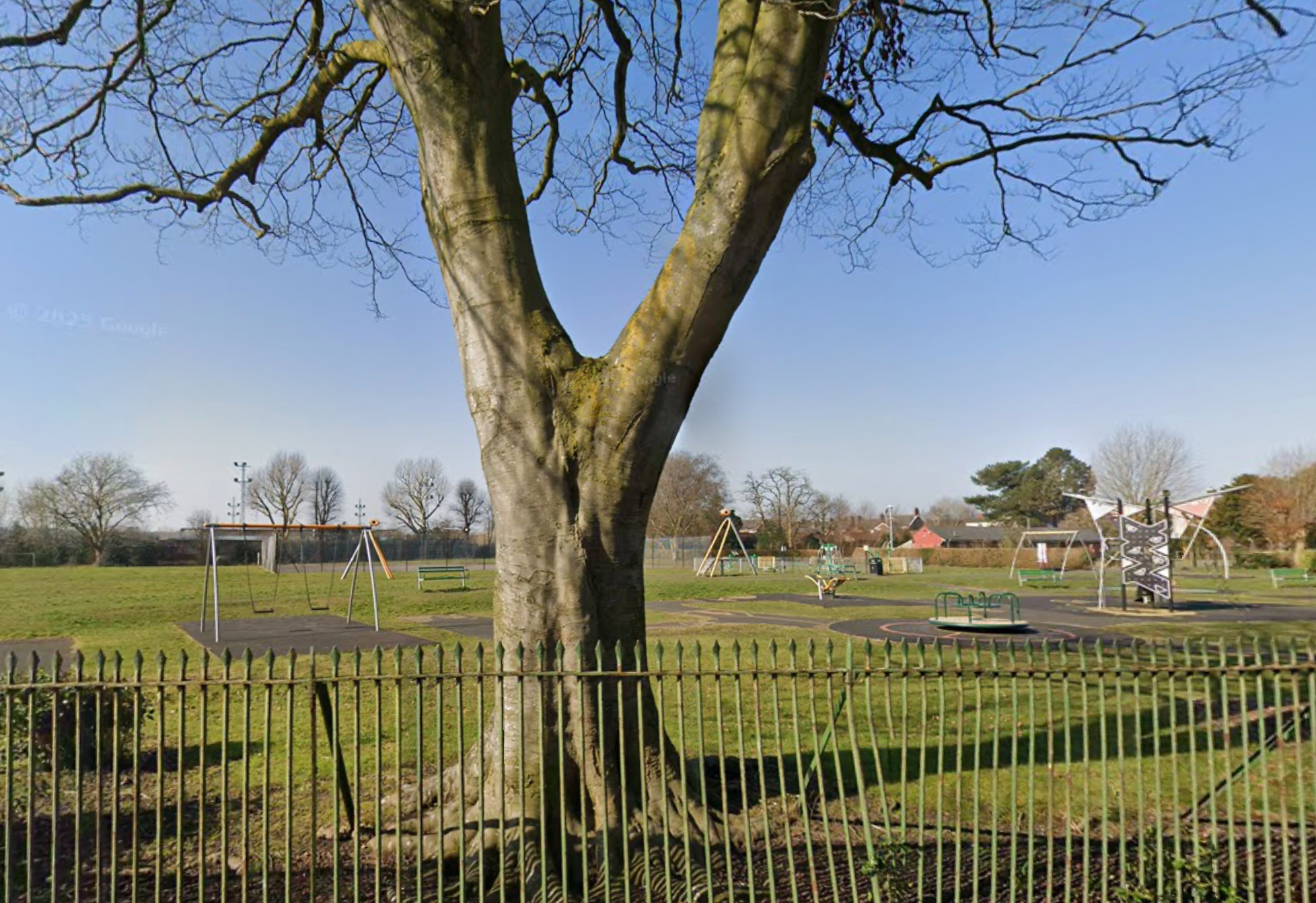The incident took place in Wharton Recreation Ground, Winsford