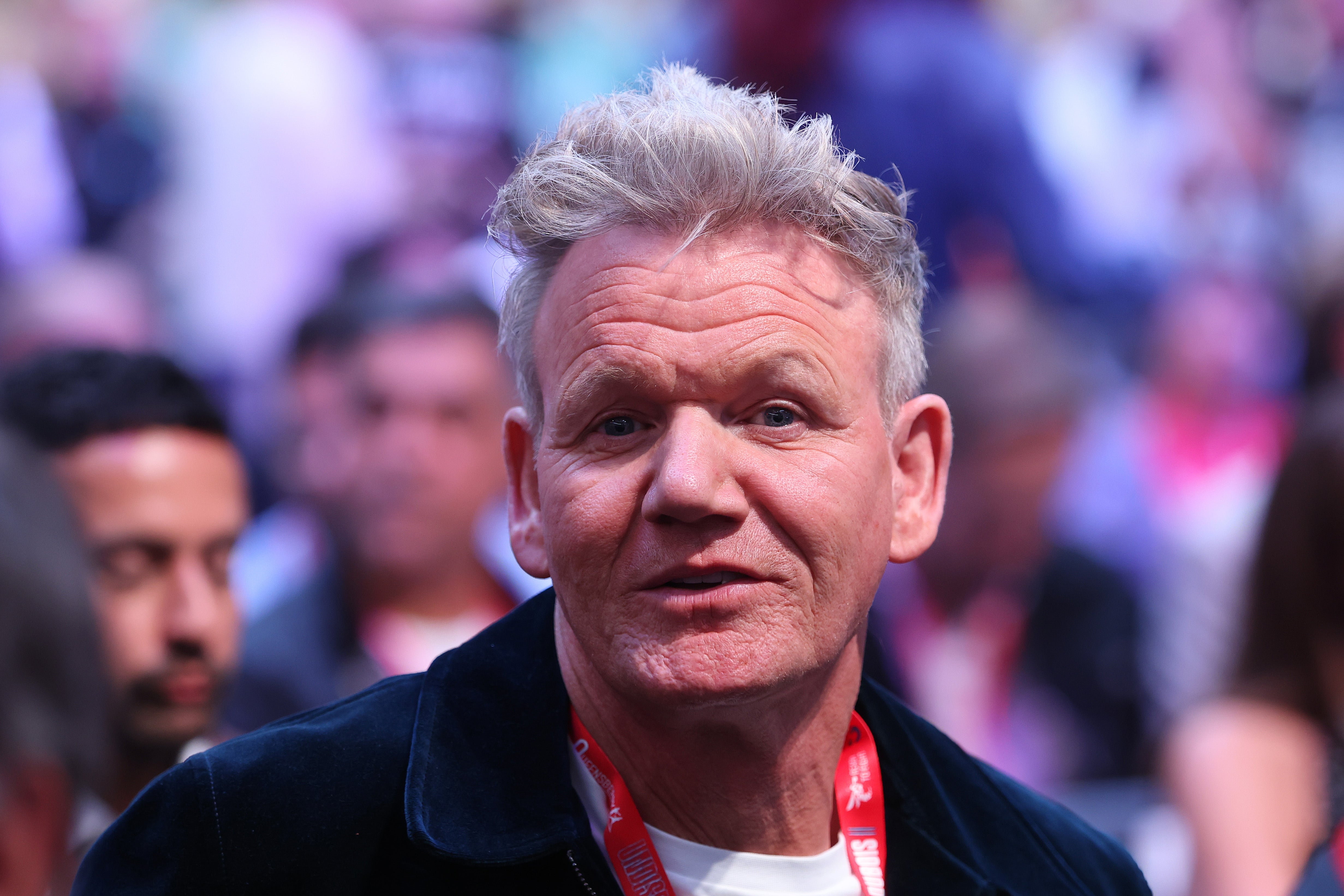 Gordon Ramsay pictured in July