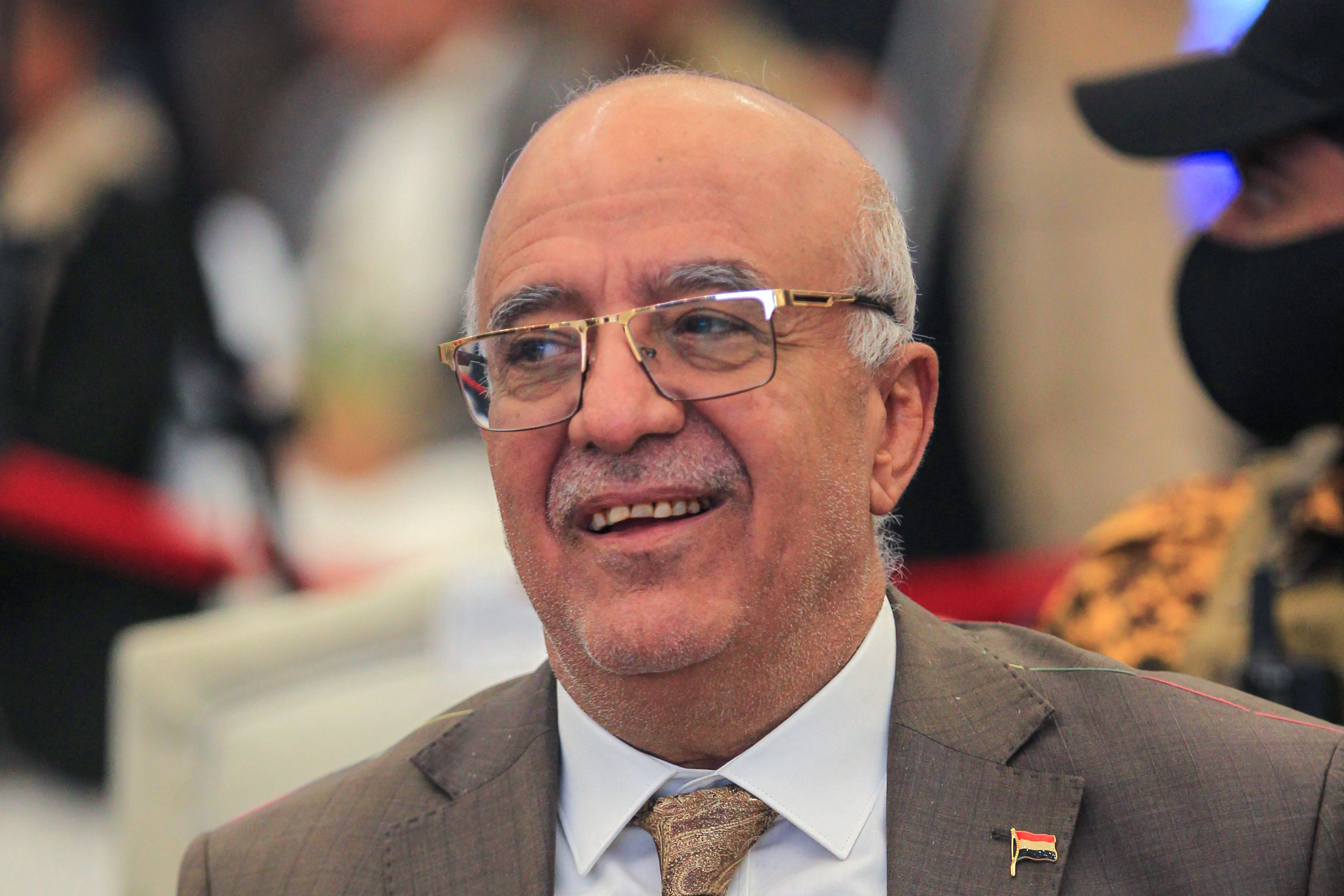Prime minister Ahmad Ghaleb al-Rahawi in Sana’a in January this year