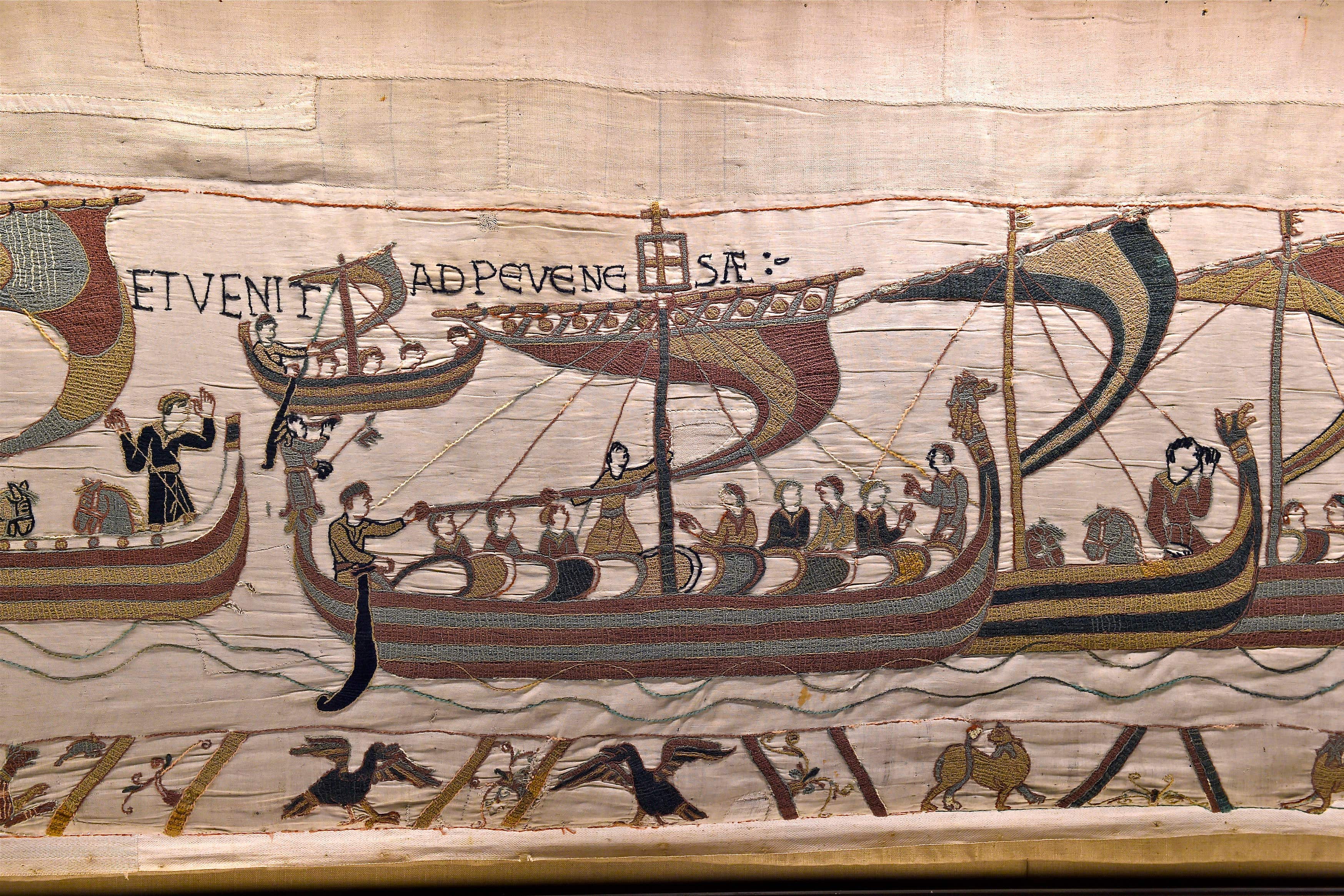 The Bayeux Tapestry is due to go on display at the British Museum next year