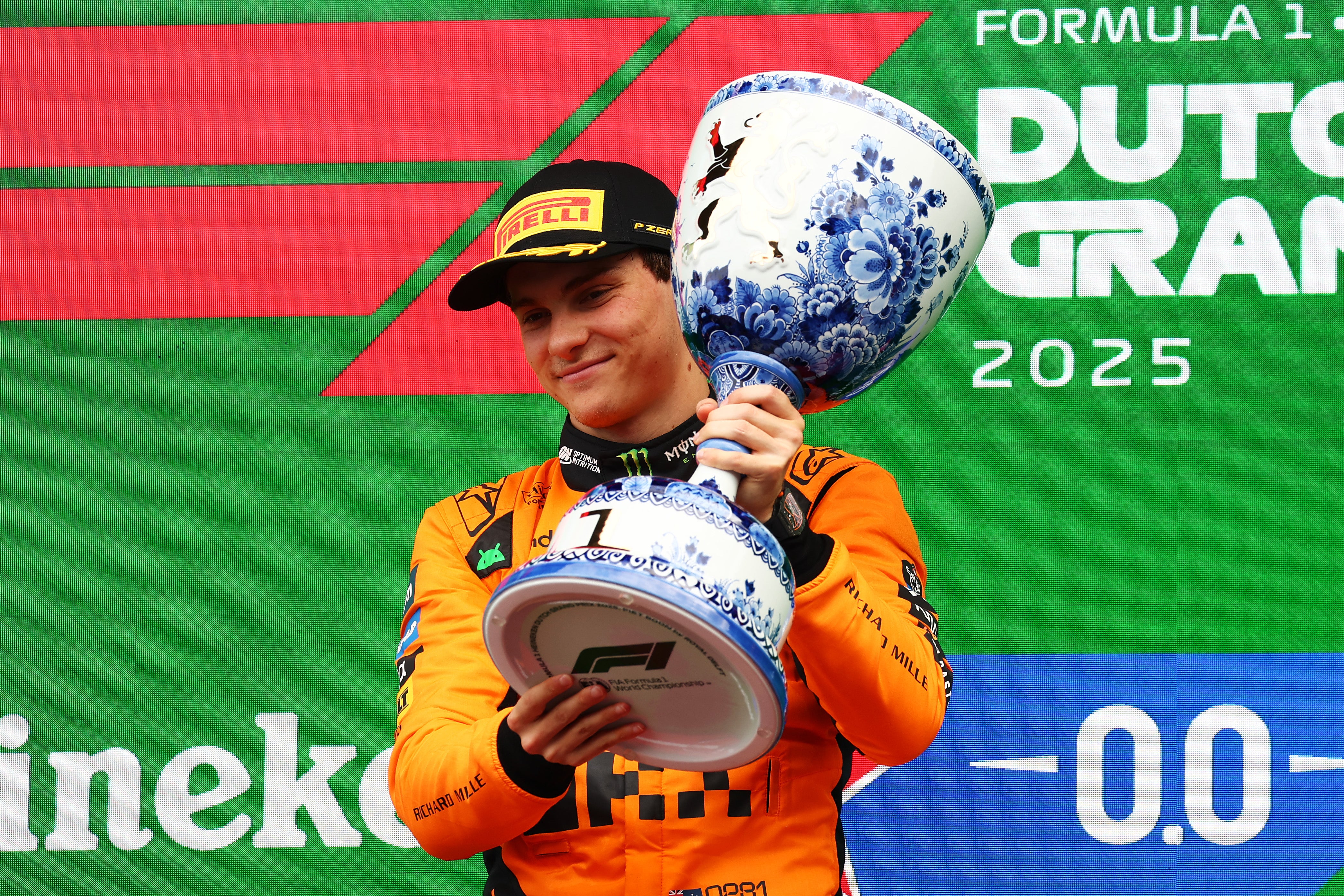 Piastri claimed victory at the Dutch Grand Prix