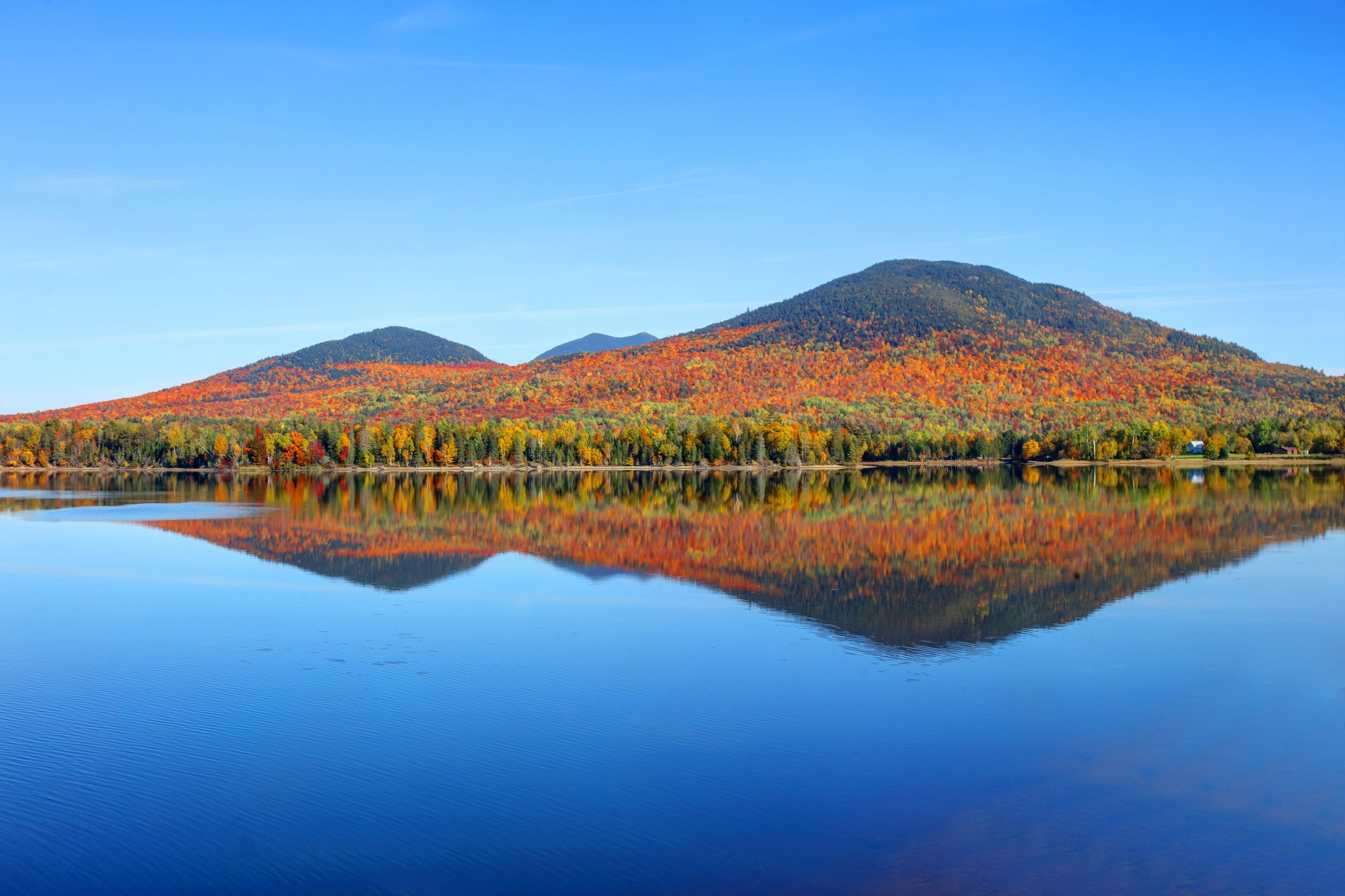 Flagstaff Lake in Maine where the tragedy occurred over the Labor Day weekend