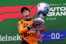 Oscar Piastri wins Dutch Grand Prix as Lando Norris hopes go up in smoke