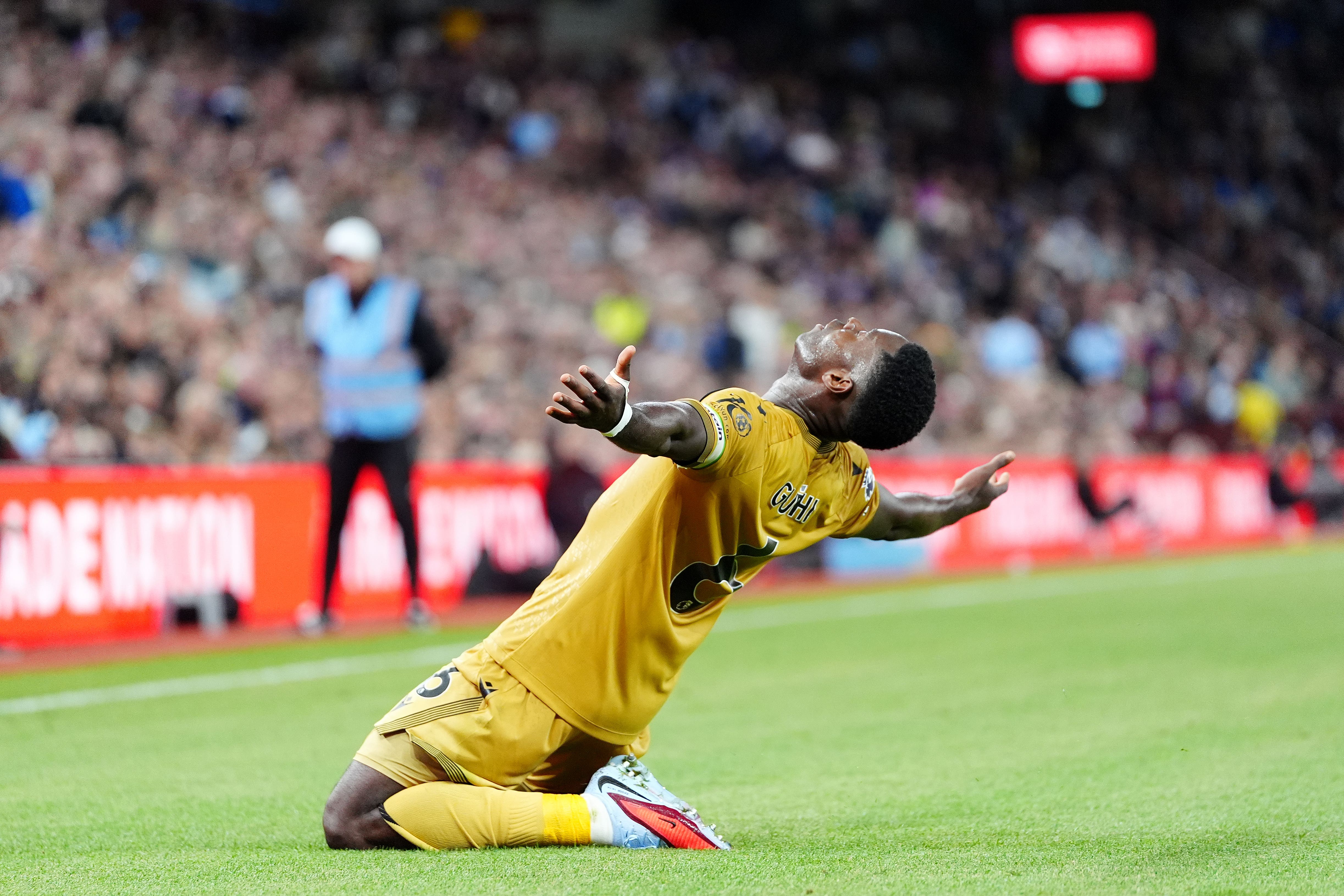 Crystal Palace’s Marc Guehi enjoyed his goal (PA)