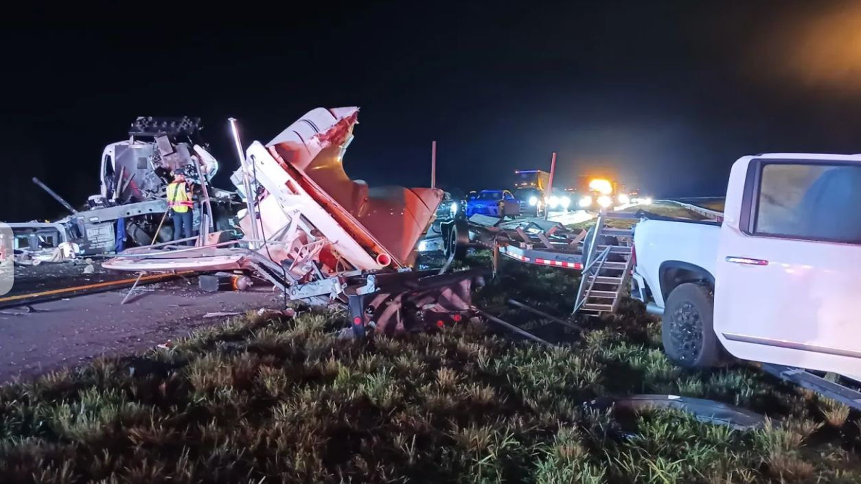 The incident occurred in the early hours of Saturday morning on the southbound I-75 in Broward County, according to the Florida Highway Patrol