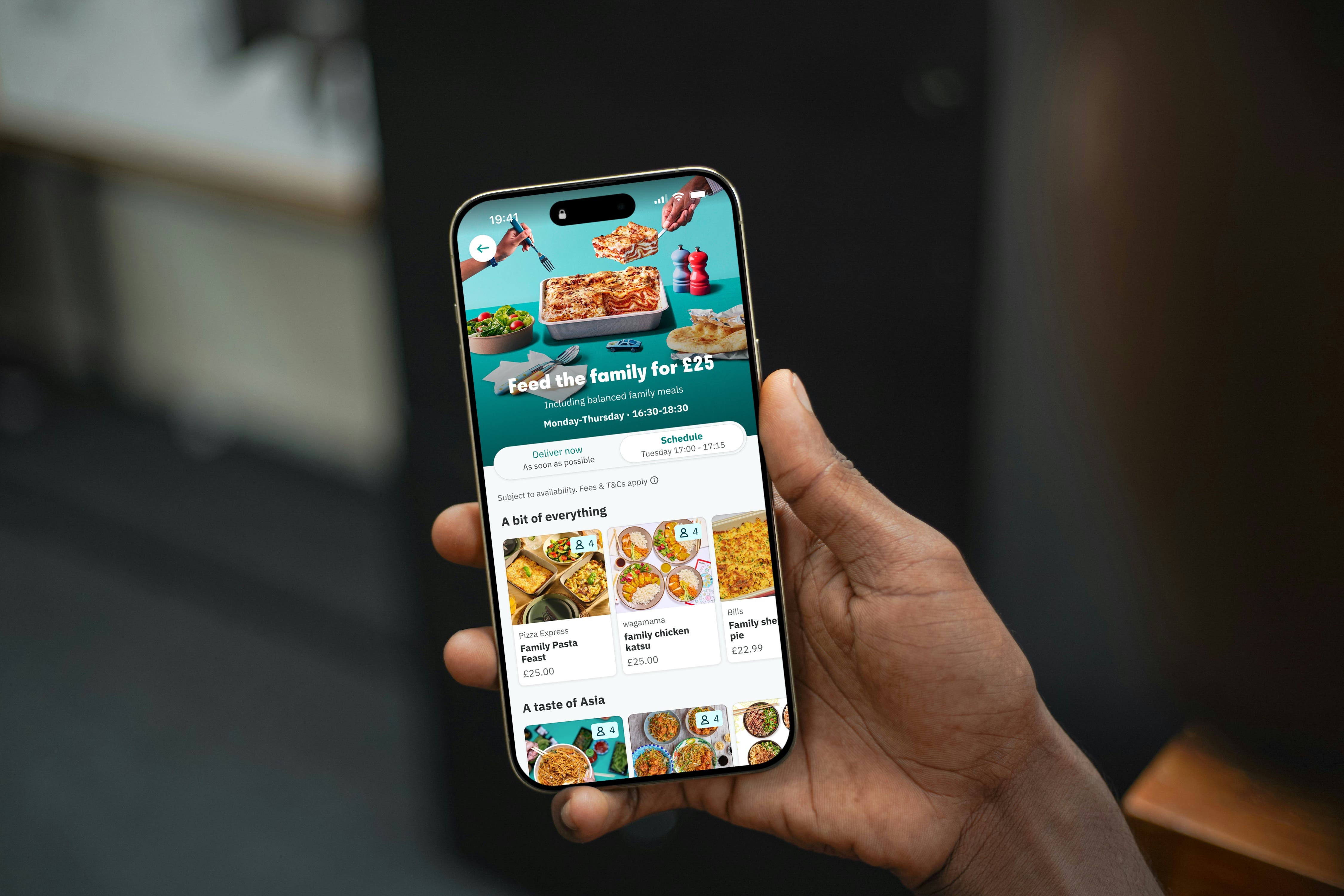 Deliveroo is launching a new family meal offering (Deliveroo/PA)