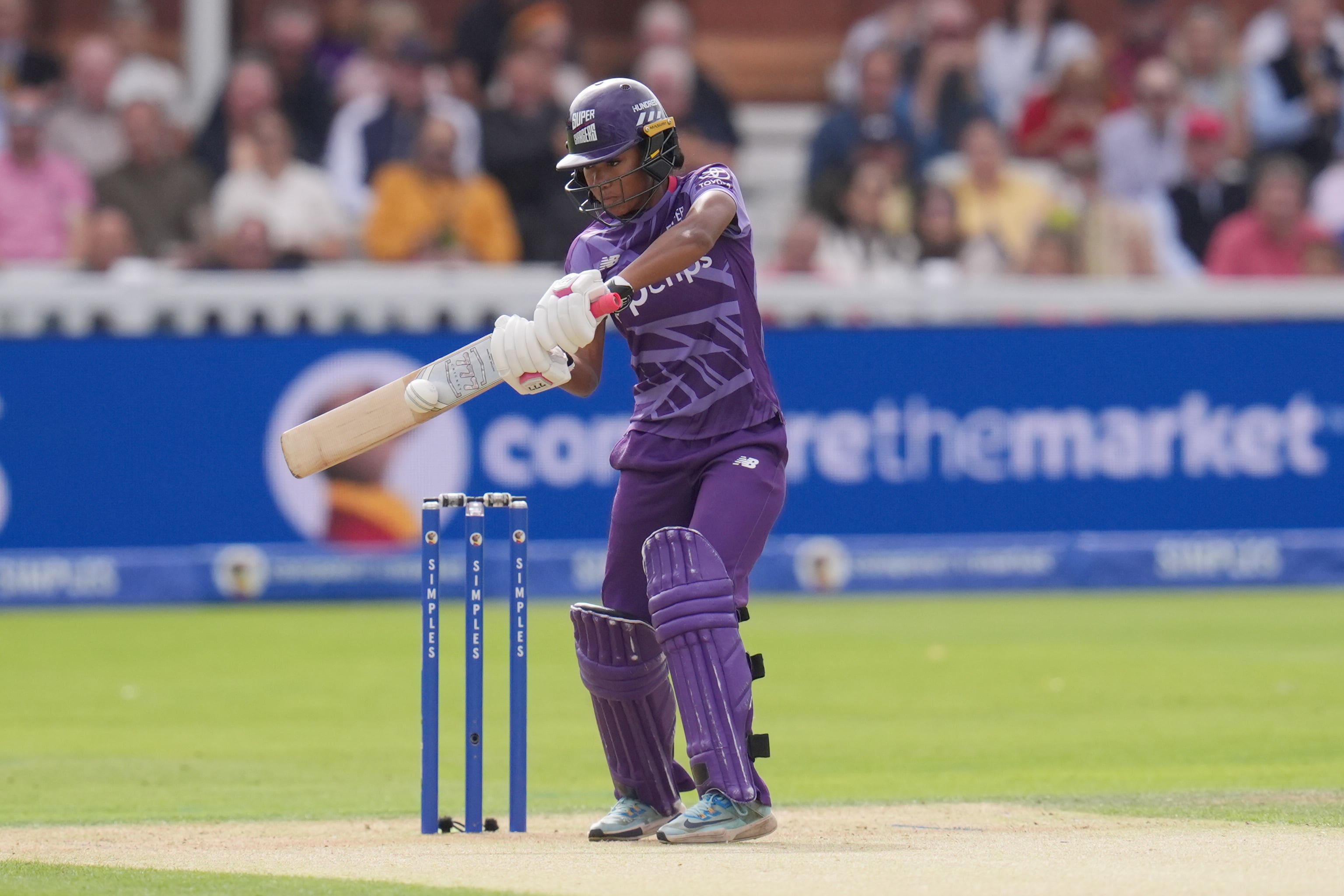 Davina Perrin enjoyed a fine campaign for Northern Superchargers in The Hundred (John Walton/PA)