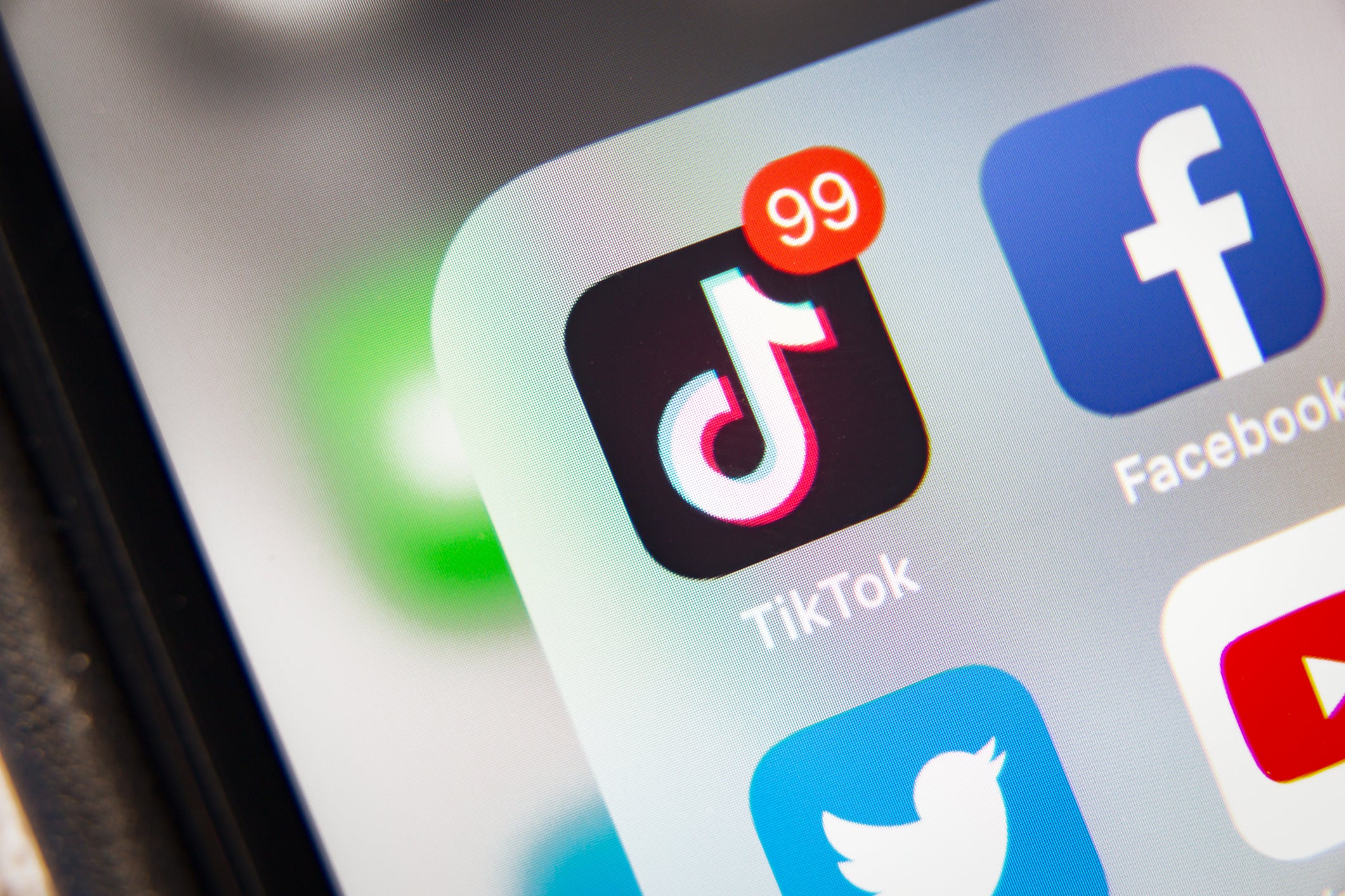 TikTok originally said the videos were not in violation of its policy before eventually removing the content