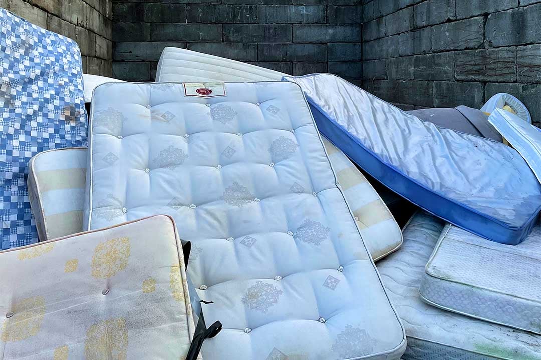 Mattresses can be recycled at professional, accredited facilities
