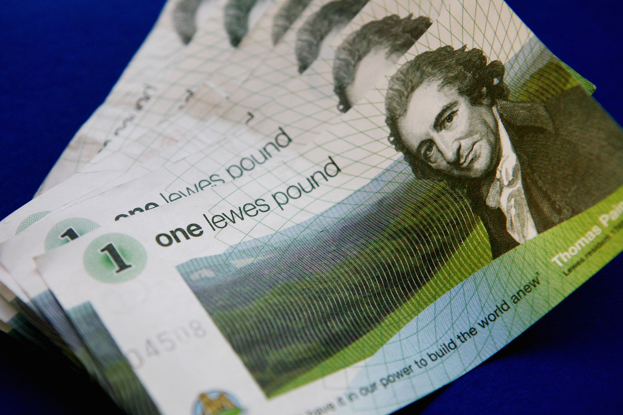 The Lewes Pound was launched in 2008 to help support local businesses and celebrate the East Sussex town of Lewes