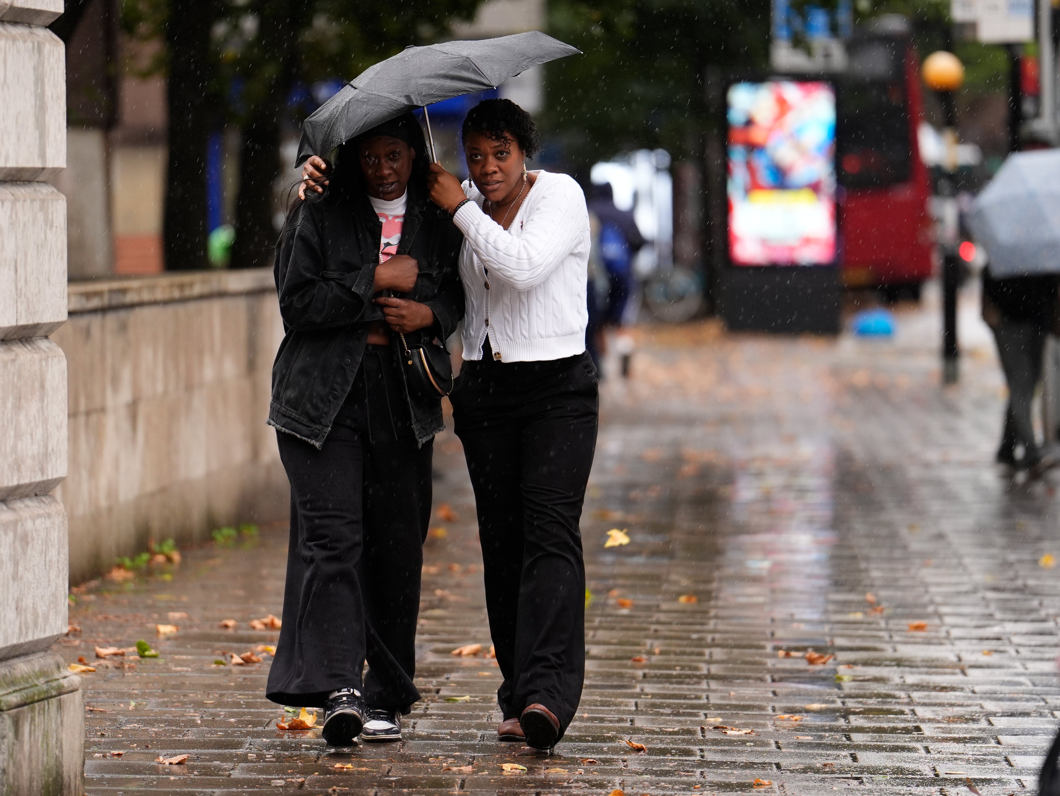 <p>Rain and wind is expected across most areas of the UK this week, according to the Met Office</p>