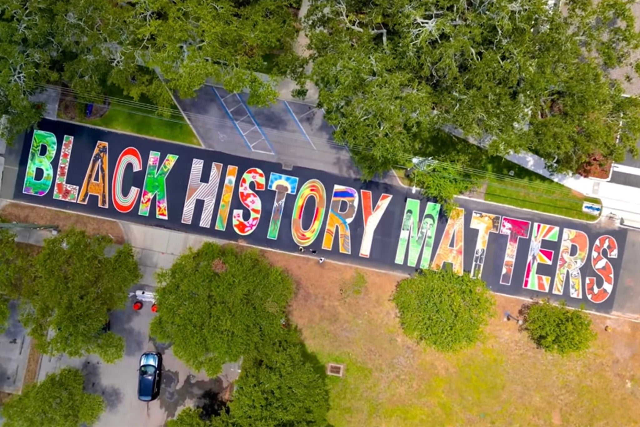 Florida officials covered up the ‘Black history matters’ mural in St. Petersburg as part of the Trump administration’s effort to get rid of ‘distractions’