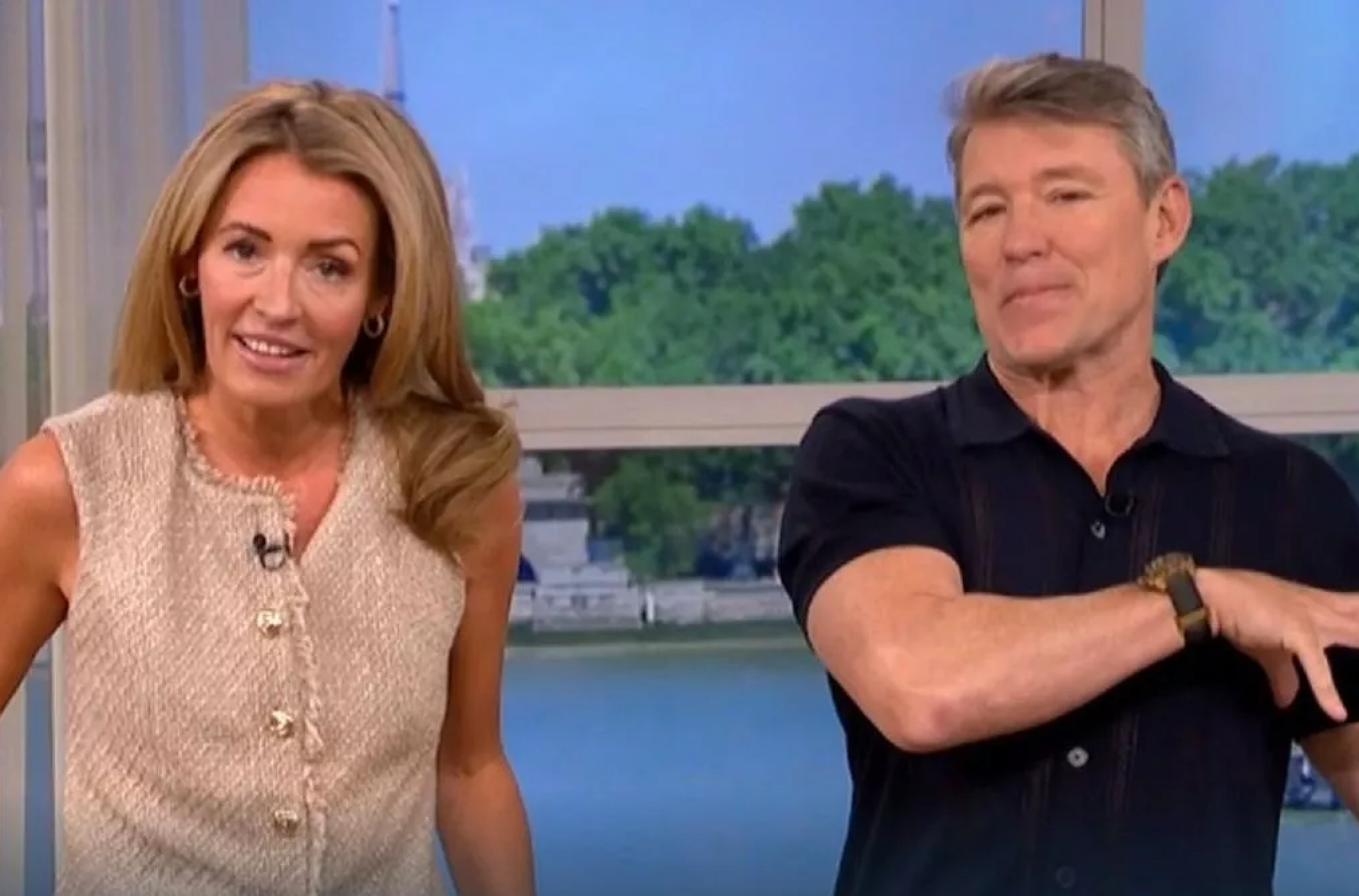 Cat Deeley returned to 'This Morning' alongside Ben Shepherd this week following the show's summer break