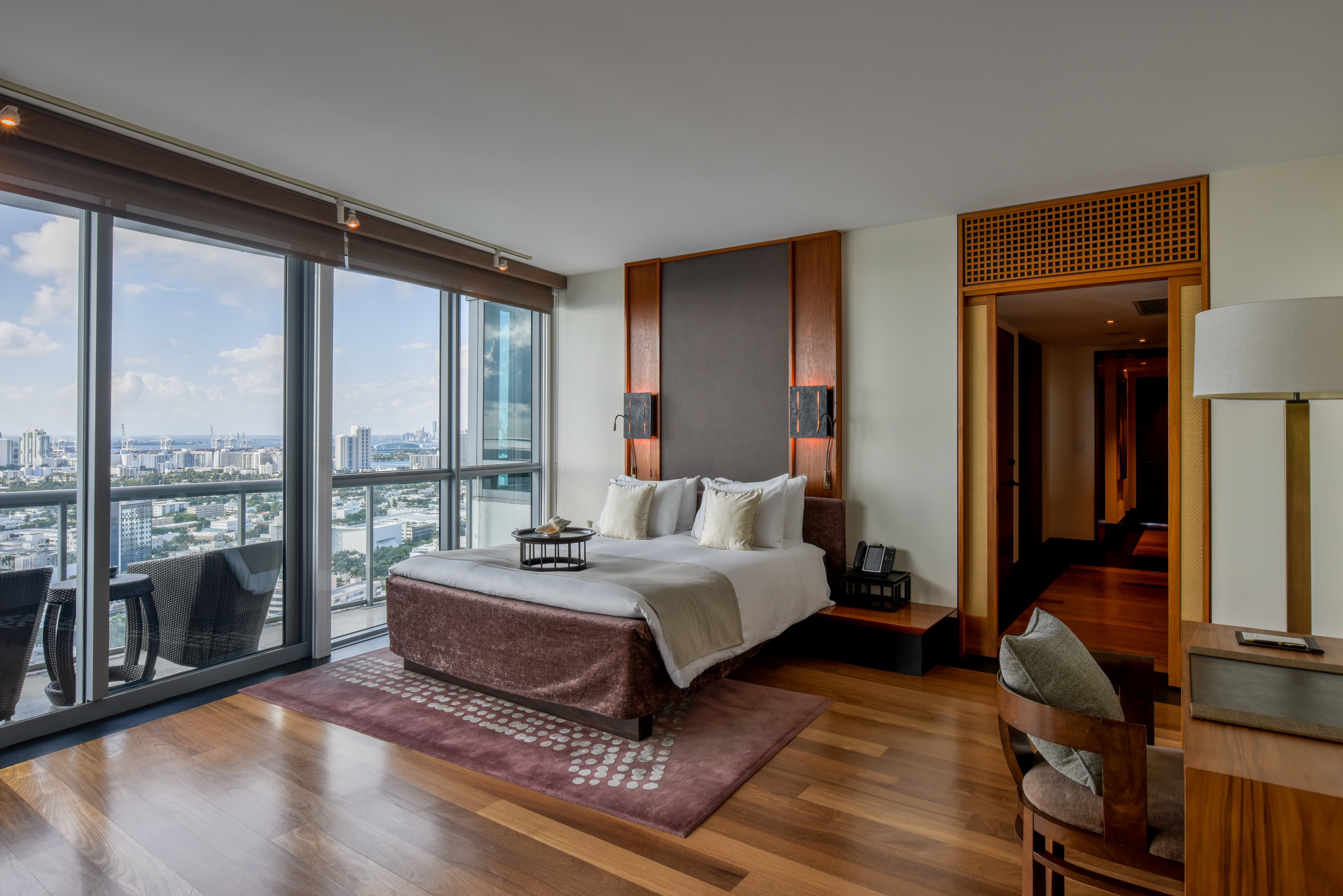 The Setai is elegantly designed with a premium location on the beach