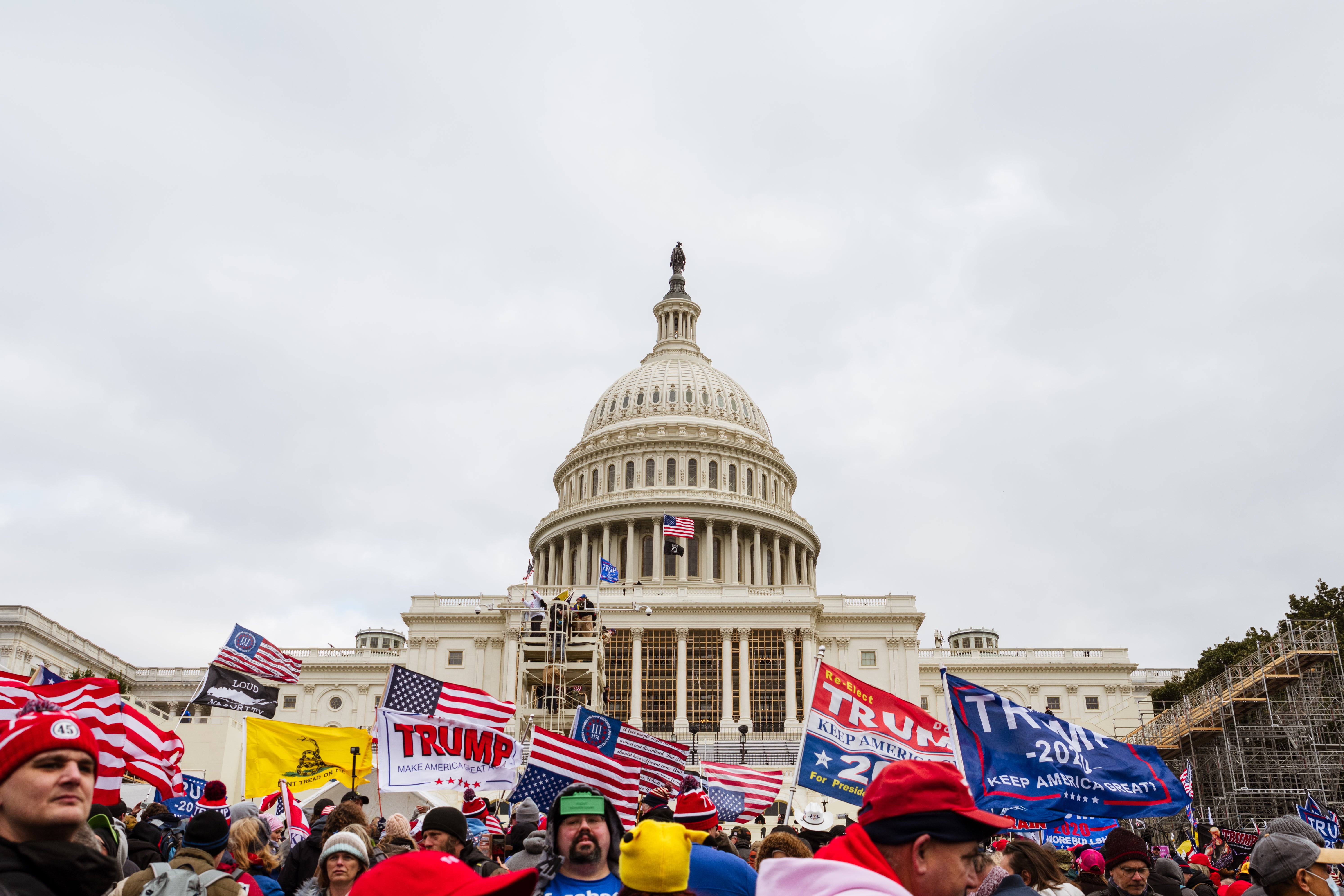Gavi Grossbard posted on January 6, 2021 that he was ‘ok’ and heading back to Detroit after violence broke out at the U.S. Capitol