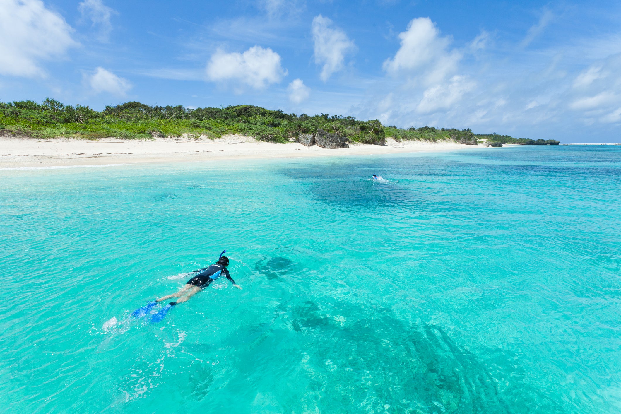 Writer Marianna Hunt explored the clear waters of the Okinawa archipelago in Japan – home to some of the best snorkelling in South East Asia