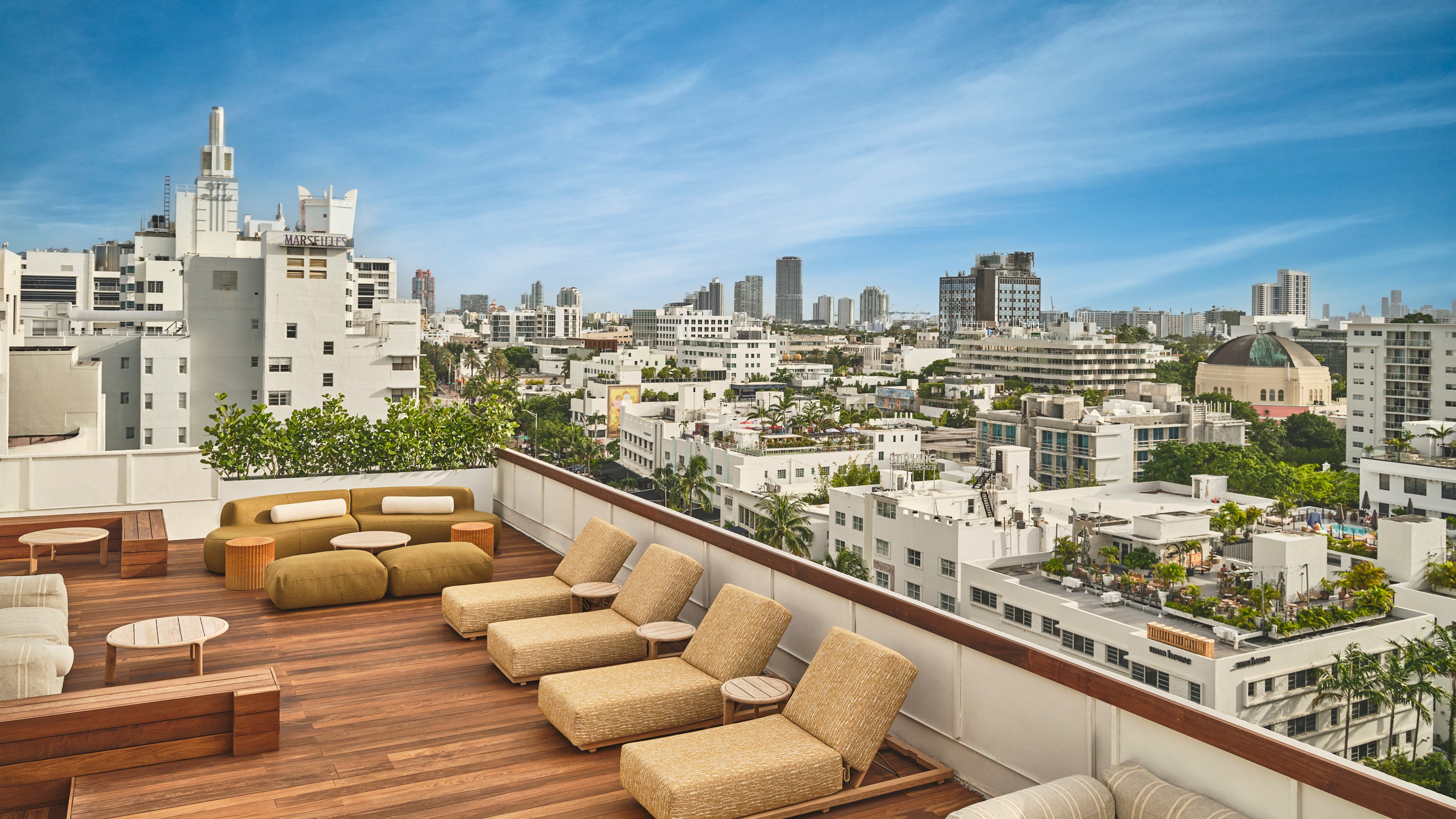 Soak up some afternoon rays at The Shelborne by Proper’s sun deck