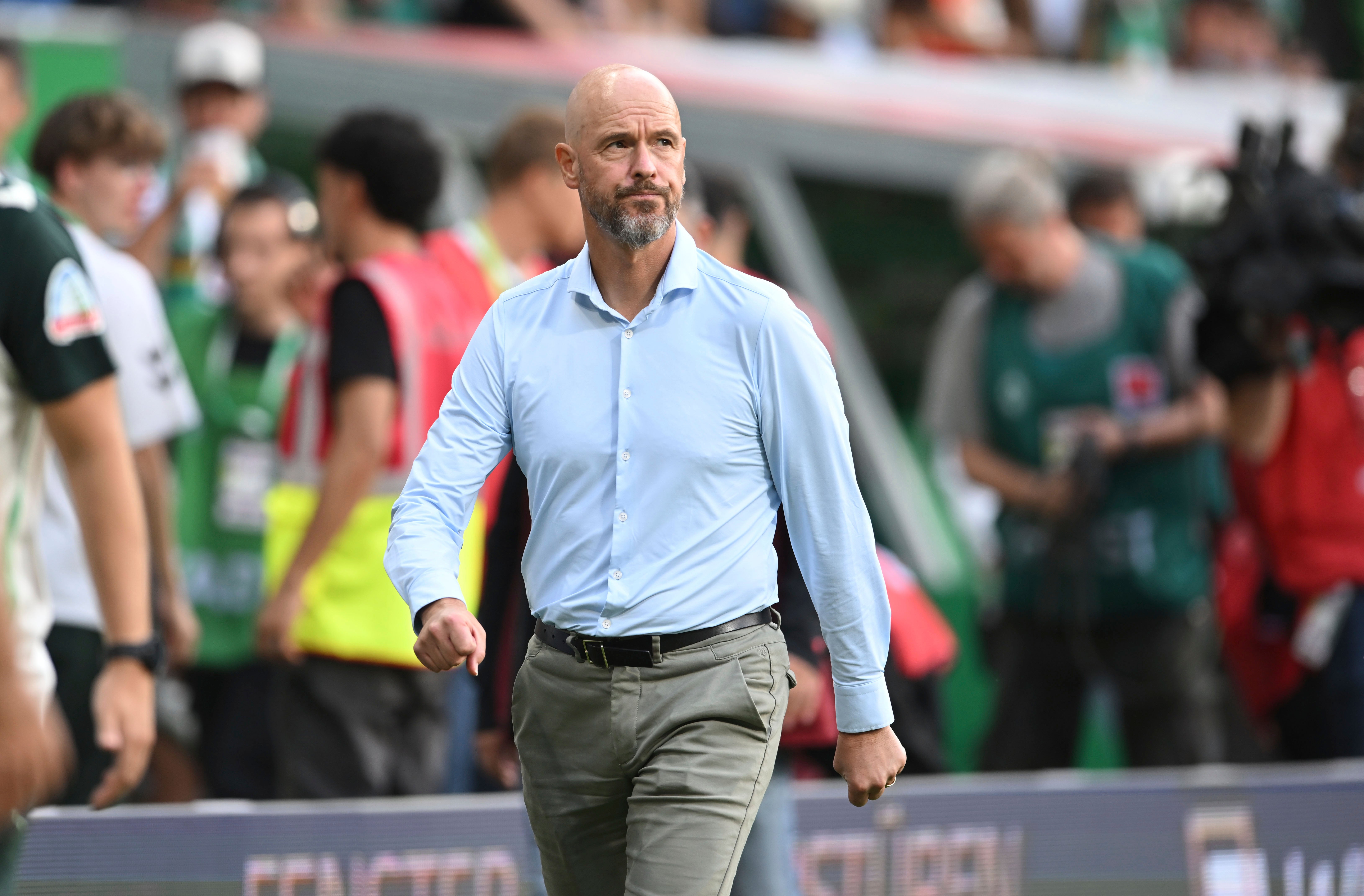 Erik ten Hag has been left perplexed by Bayer Leverkusen’s hasty decision