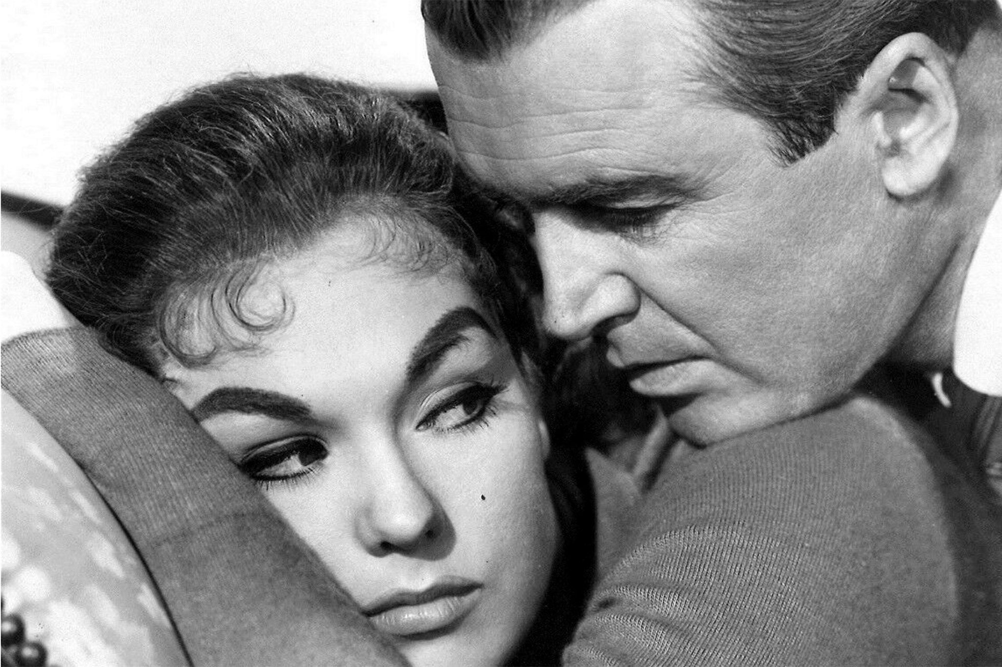 Kim Novak and James Stewart in ‘Vertigo’