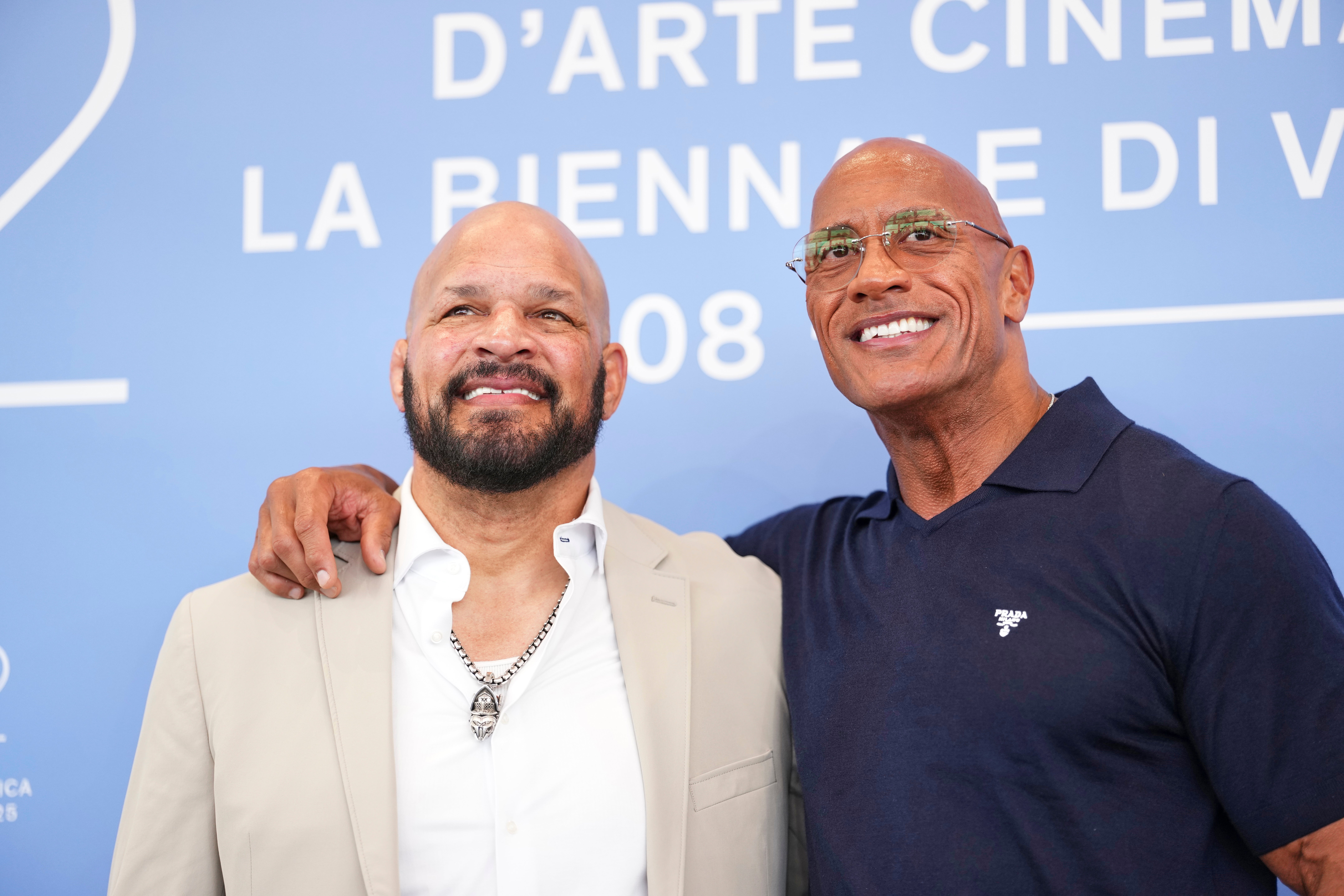 Mark Kerr and Dwayne ‘The Rock’ Johnson have been promoting the film in Venice