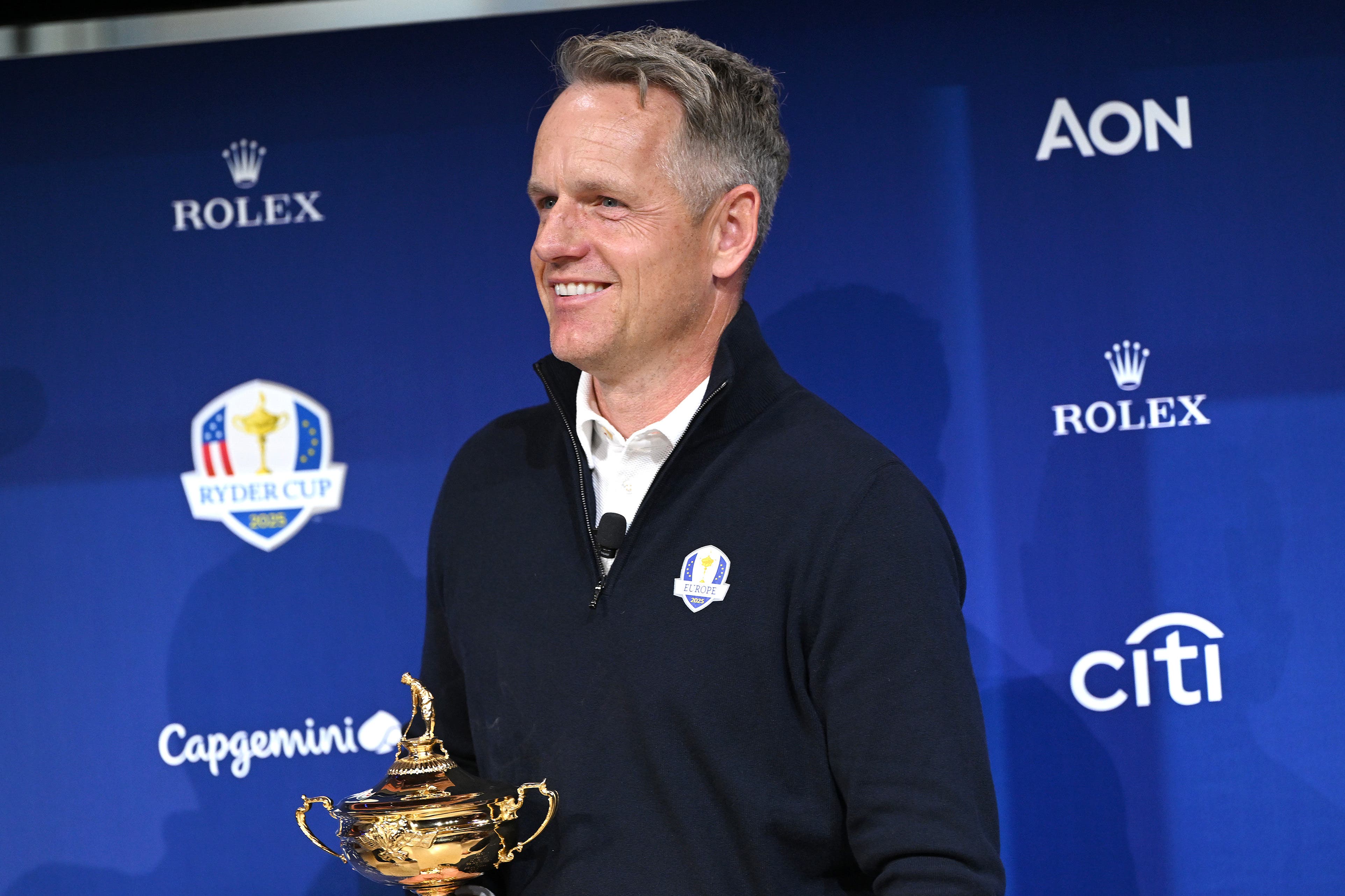 Luke Donald named a familiar Ryder Cup team but promised a new approach (Anthony Behar/PA)