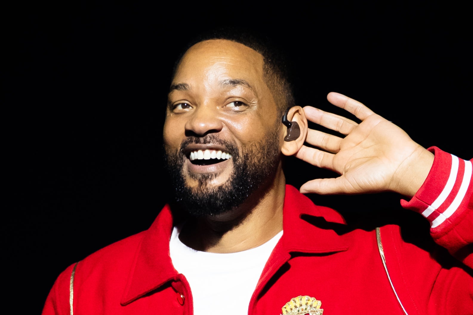 Will Smith performing during his 'Based On A True Story' Summer Tour at Festhalle Frankfurt in Germany. He is now responding to claims about using AI.