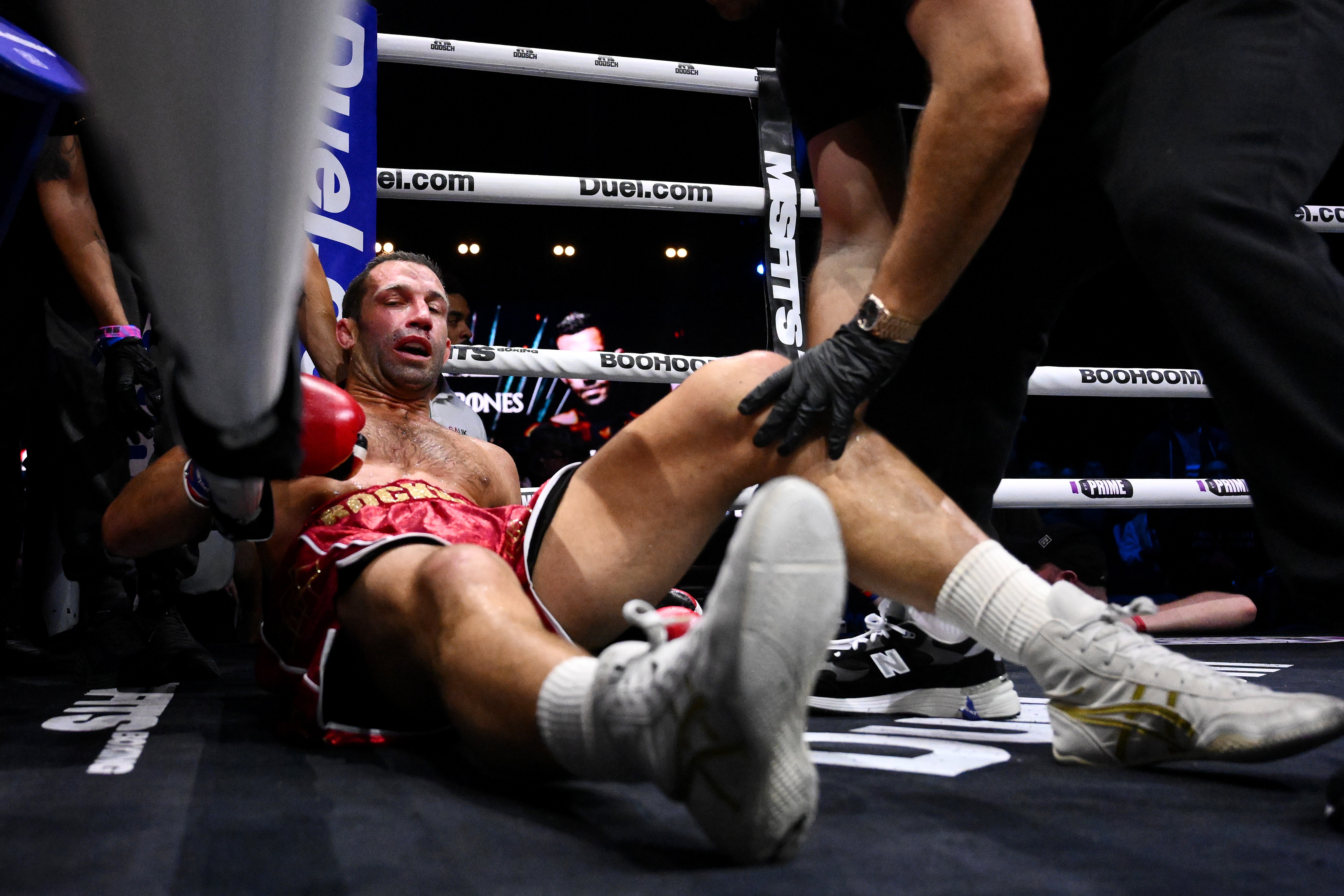Luke Rockhold was stopped emphatically by Darren Till