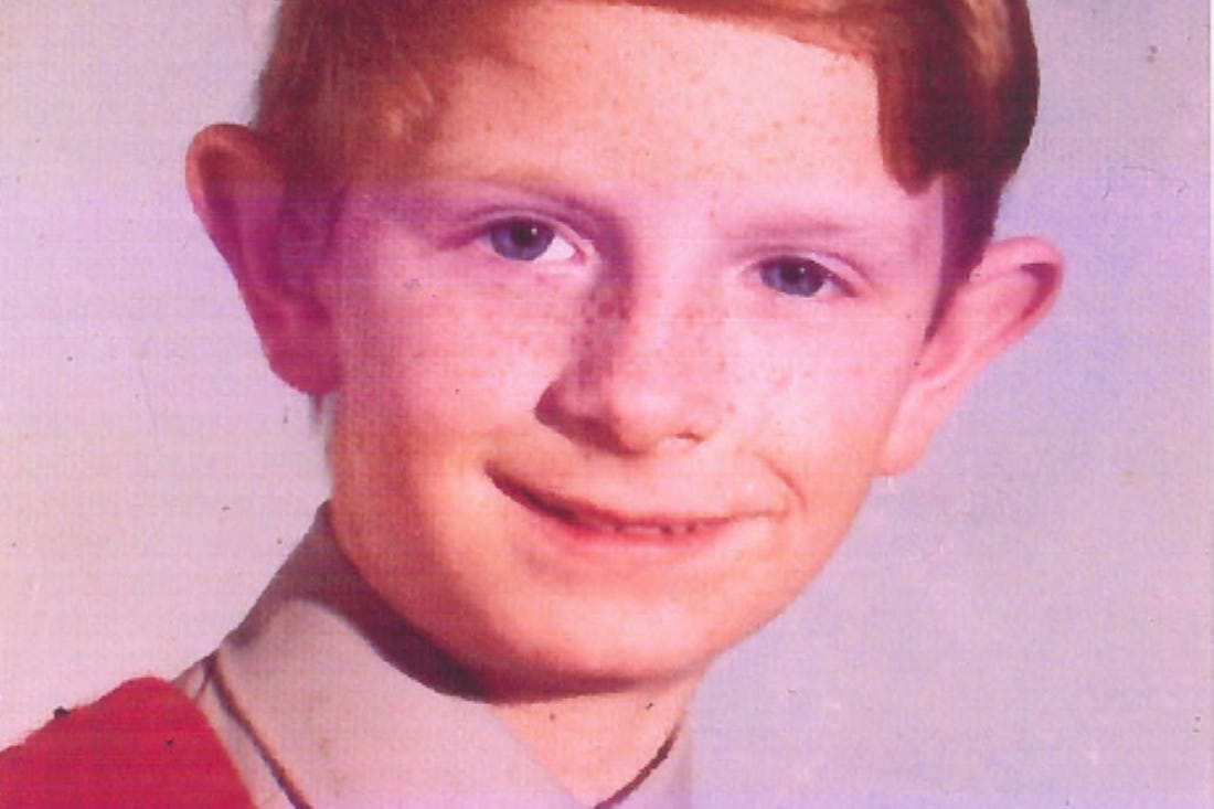 Schoolboy Brian McDermott disappeared from Ormeau Park in 1973 (PSNI/PA)