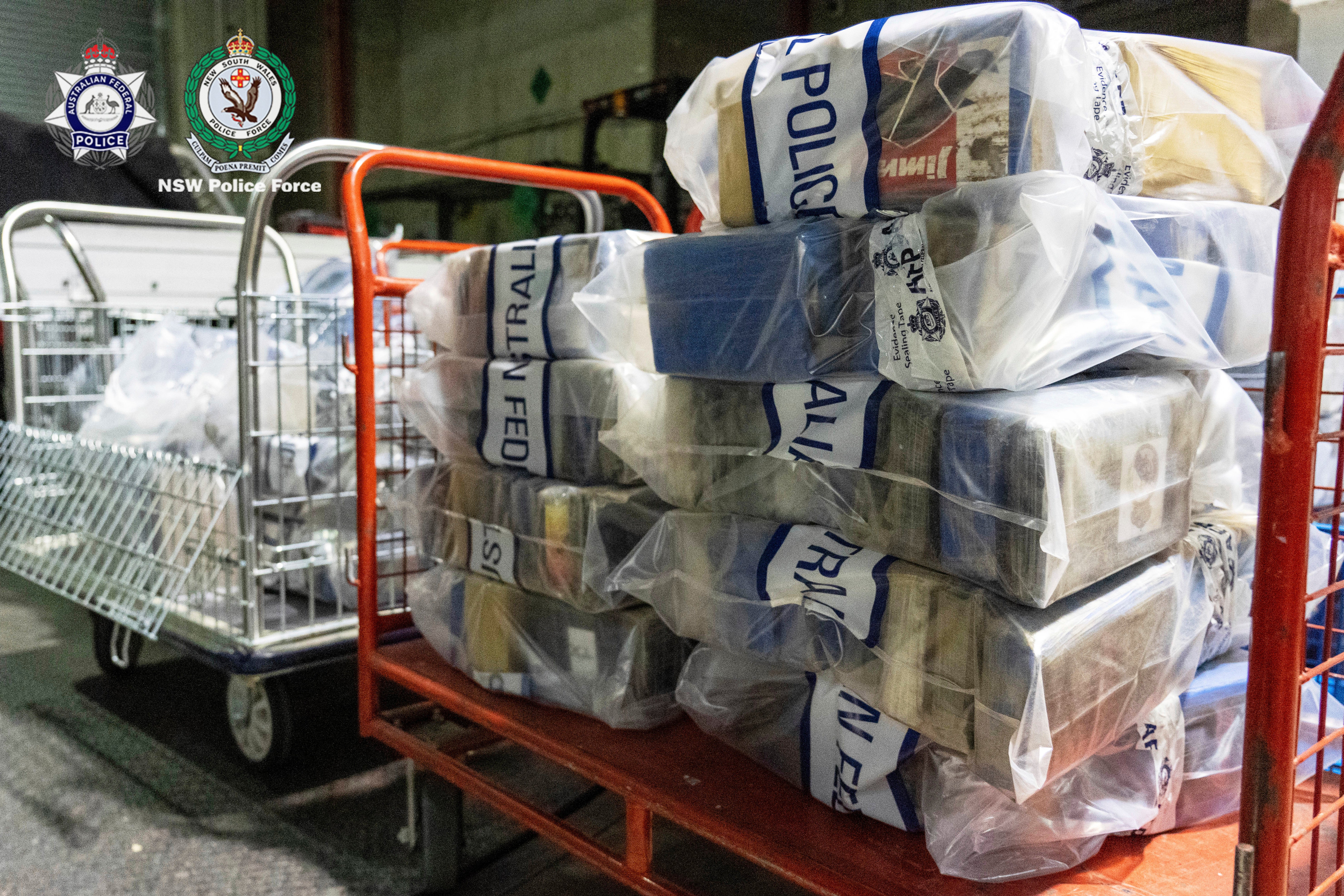 Australia Cocaine Charged