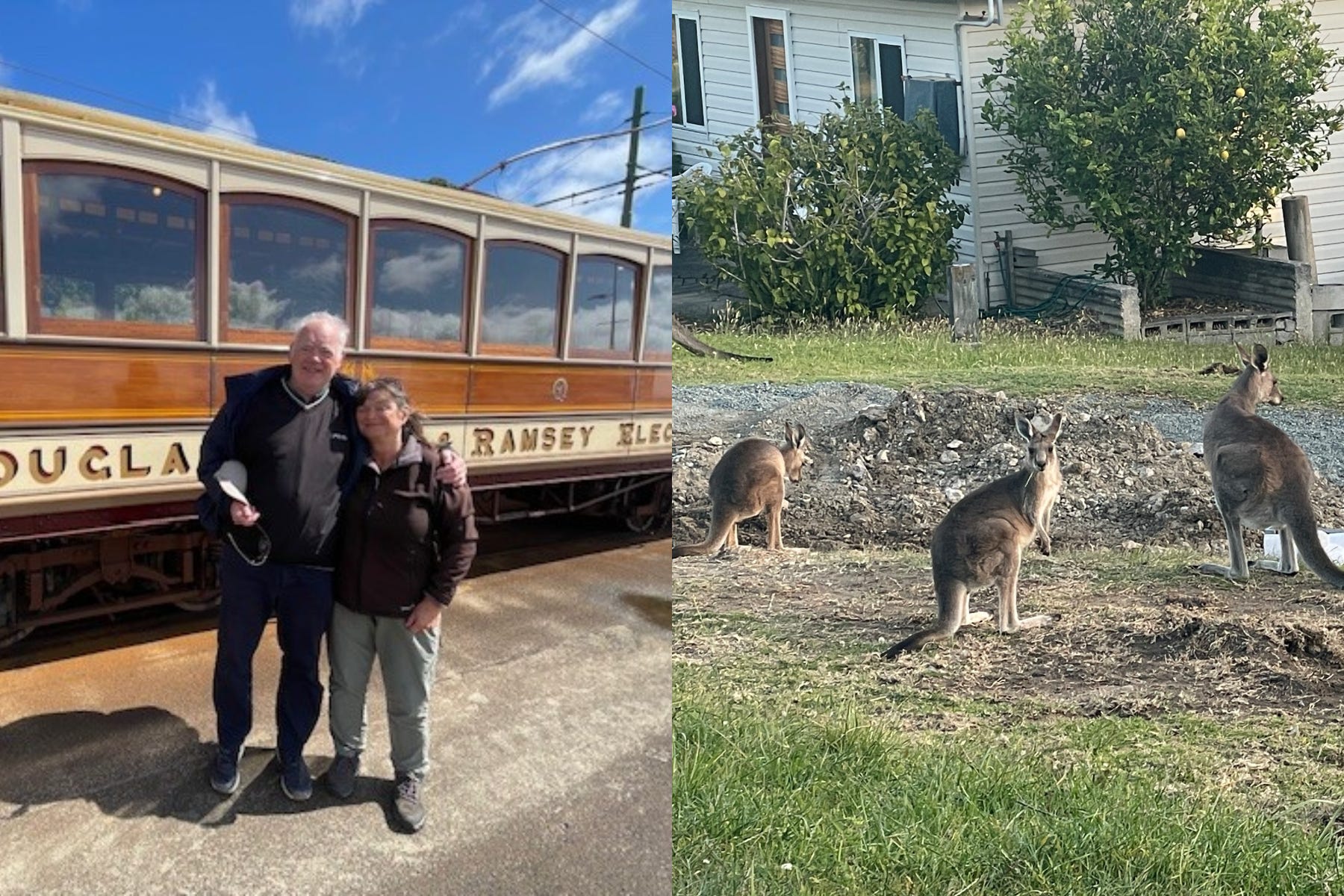 Joan and Noel Patterson have saved about £45,000 through using HomeExchange