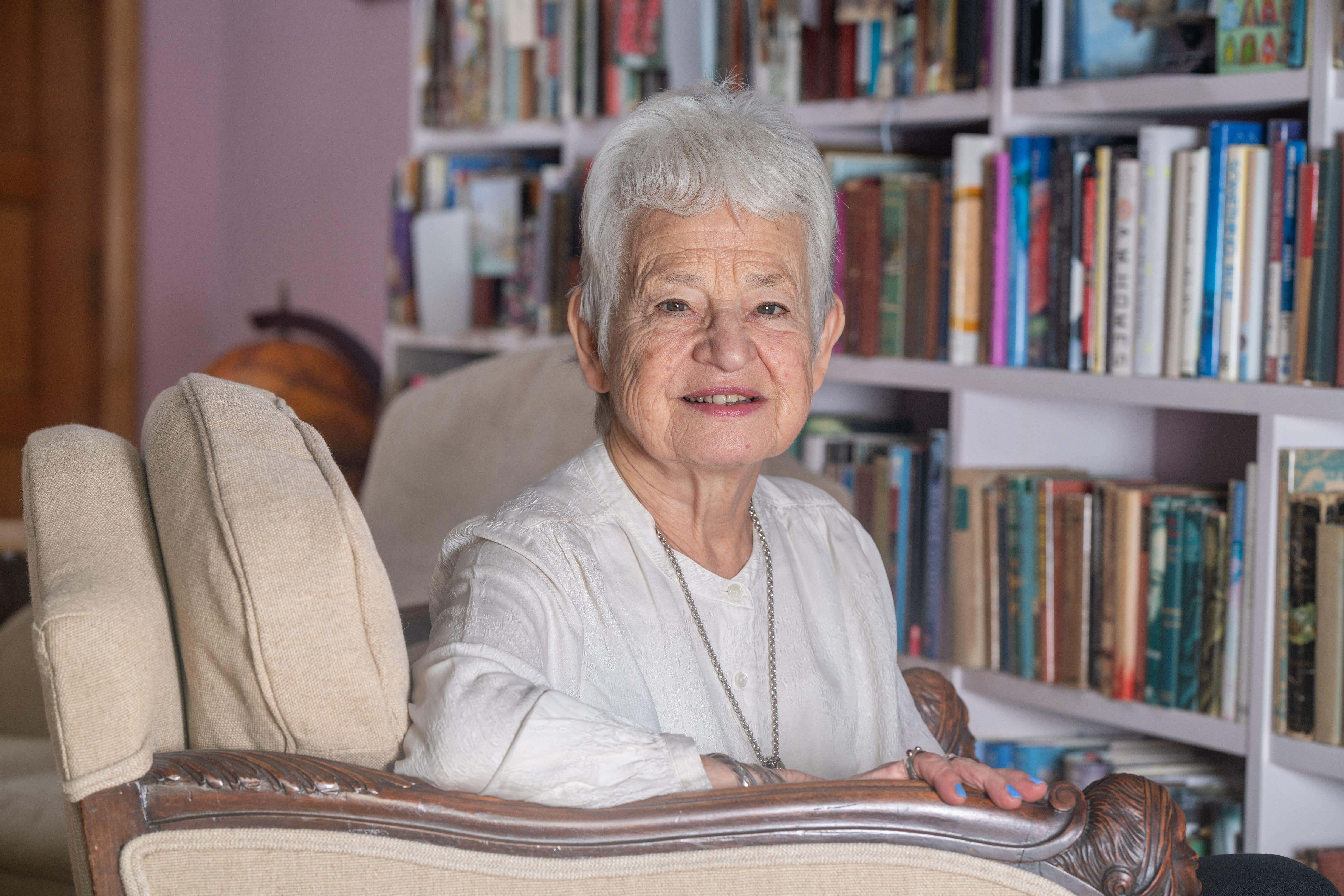 Dame Jacqueline Wilson said reading is one of the most important things in her life