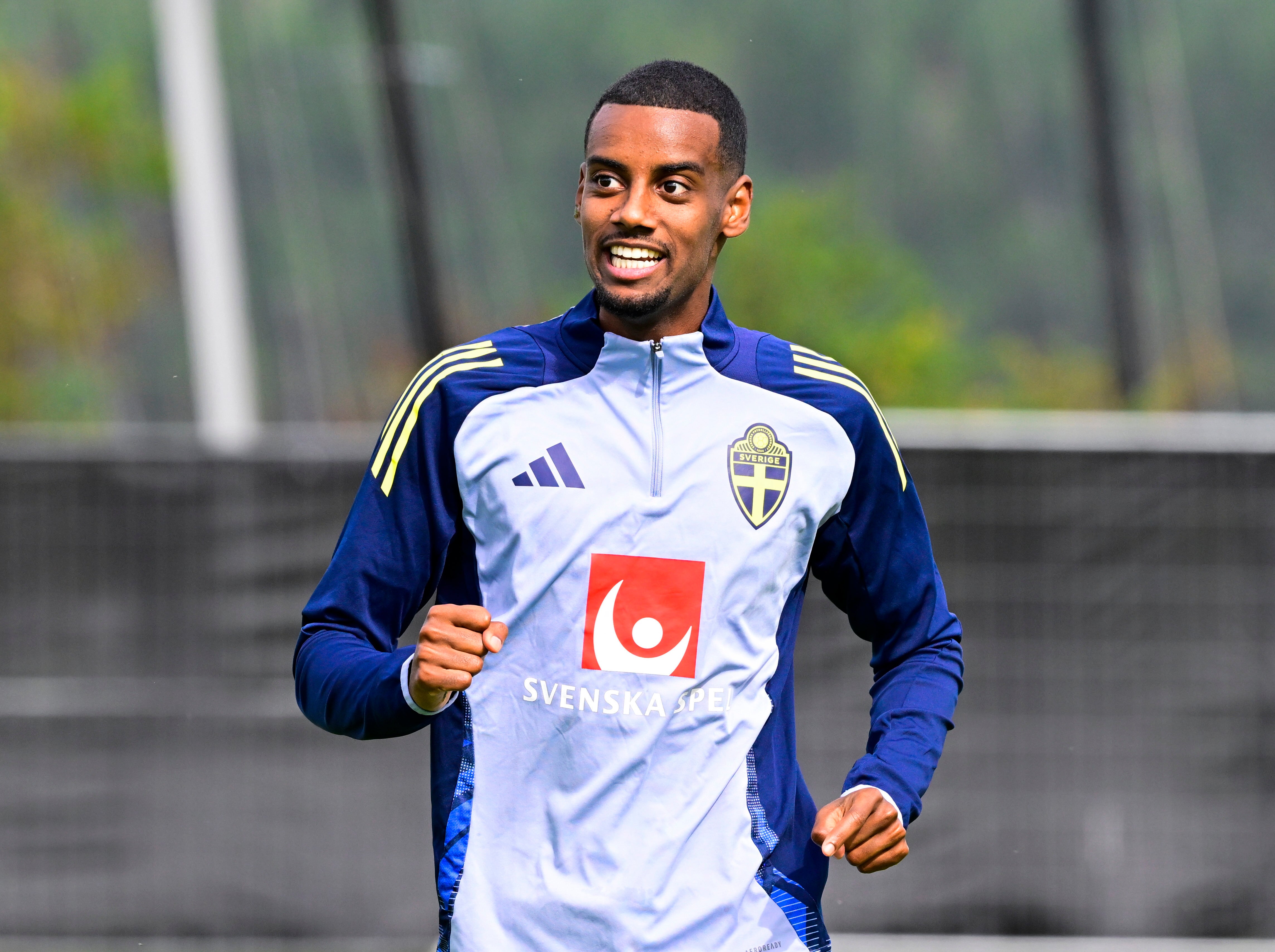 Alexander Isak has returned to international duty