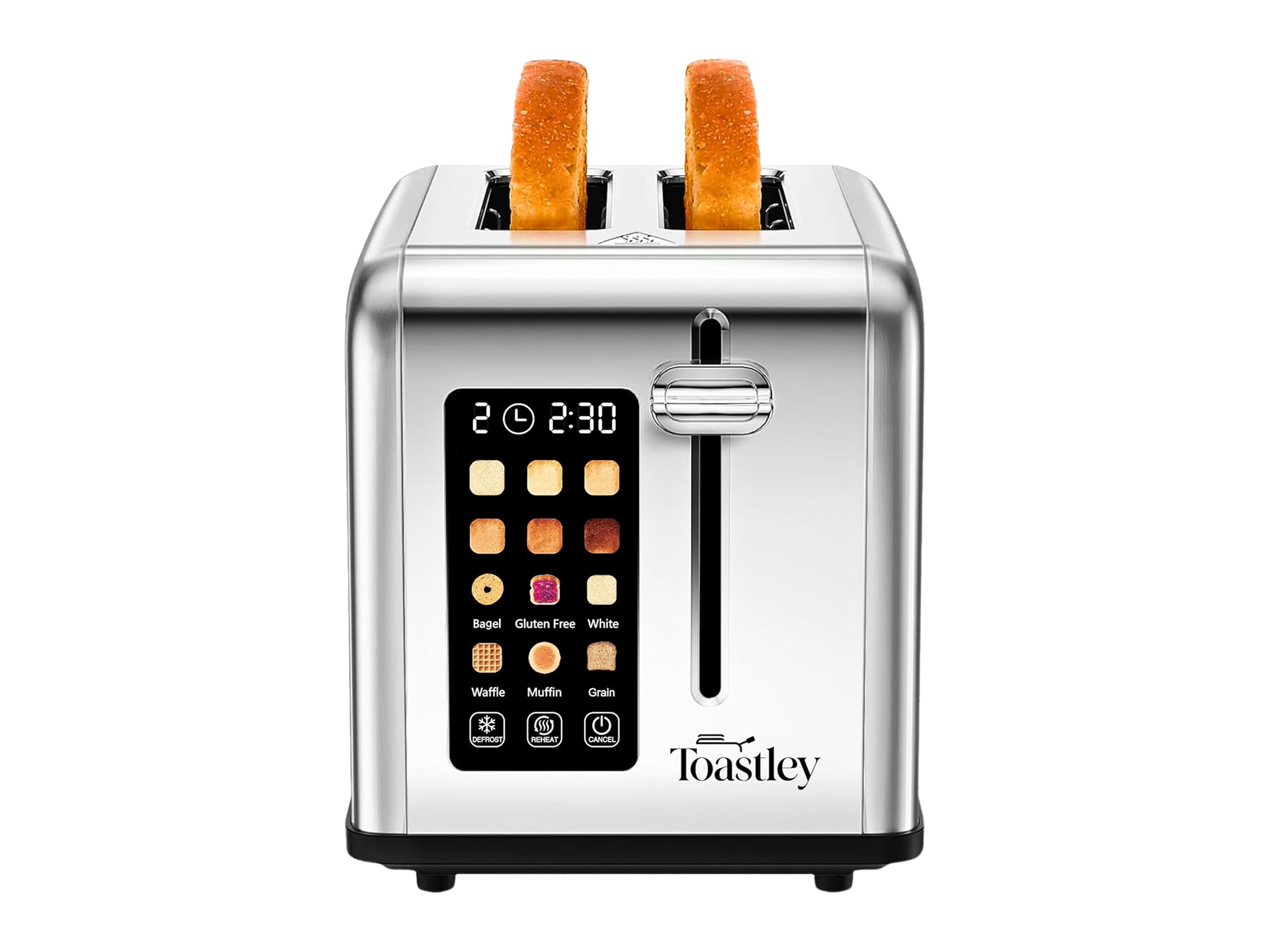 Best toasters IndyBest review Toastly smart two slice toaster