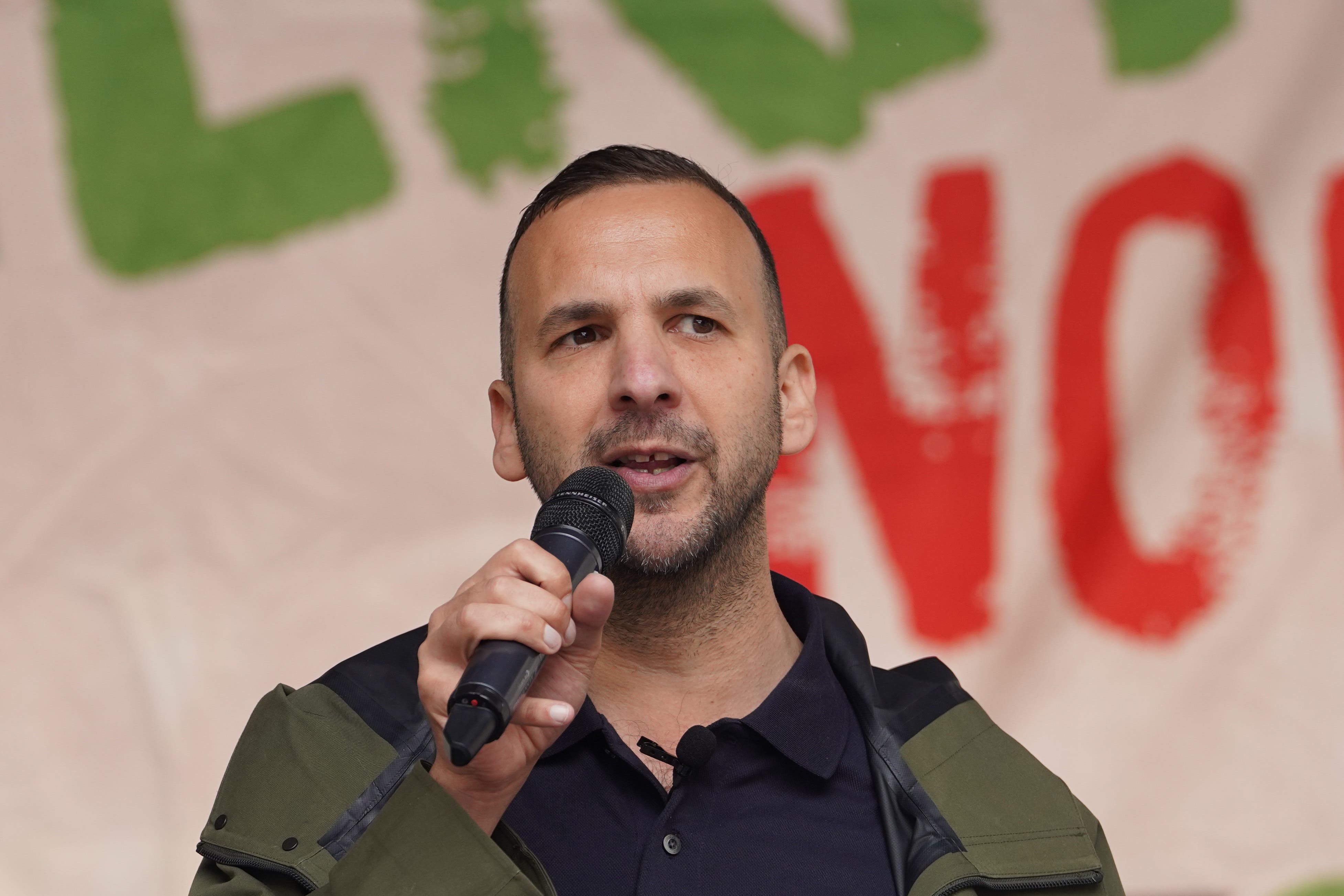 Zack Polanski is the new leader of the Green Party (Lucy North/PA)