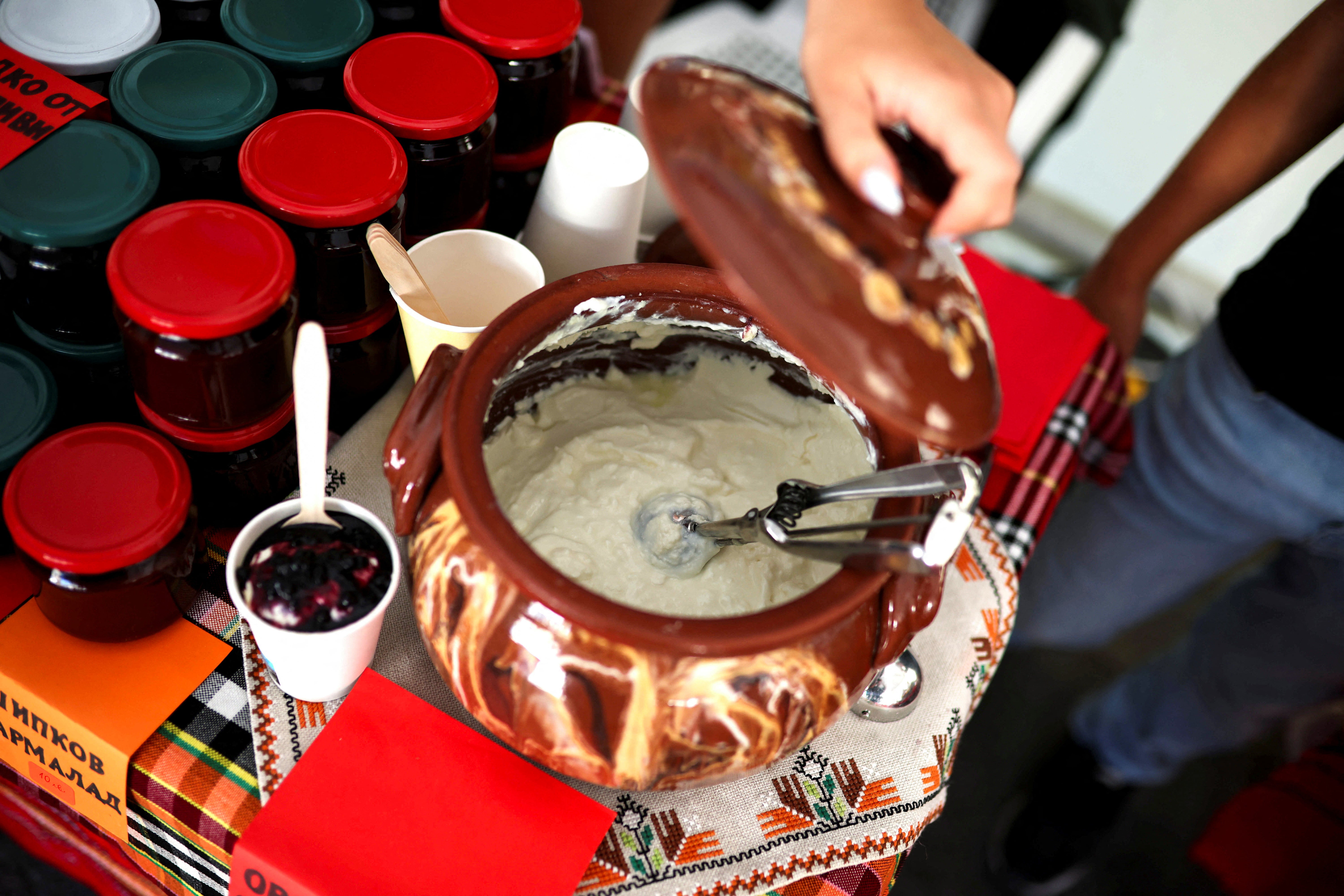 Momchilovtsi is famed for its yoghurt and the unique festival celebrating it